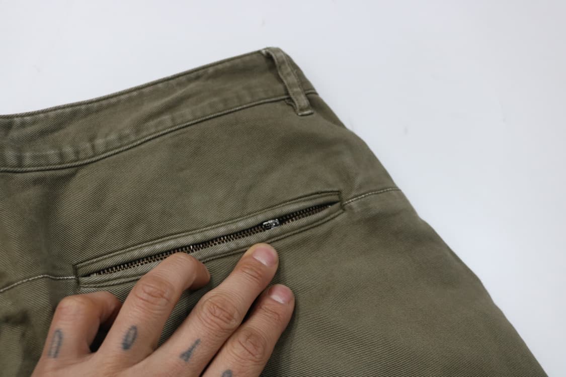 Theory 띠어리 빈티지 카키 바이크 패널 코튼 팬츠 (30) 상품이미지8