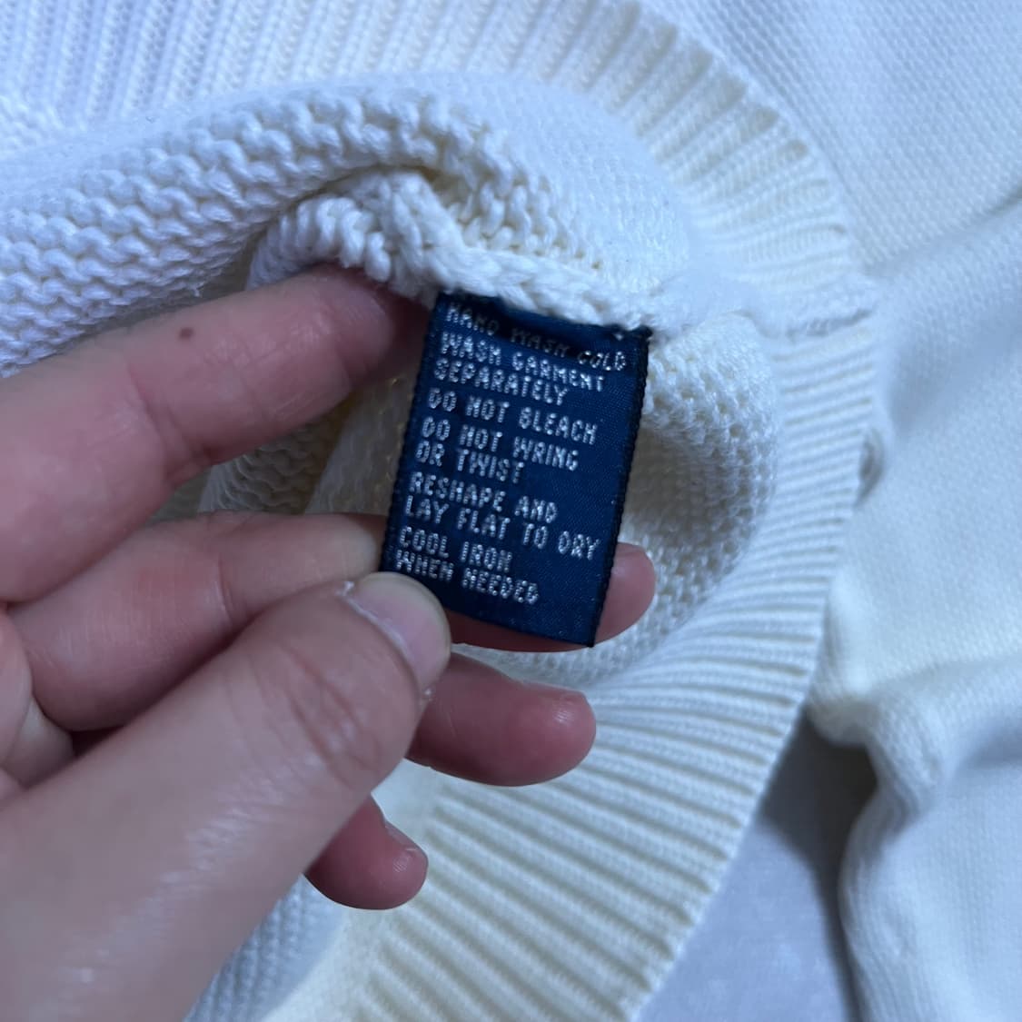 100 폴로 랄프로렌 코튼 니트 상품이미지7