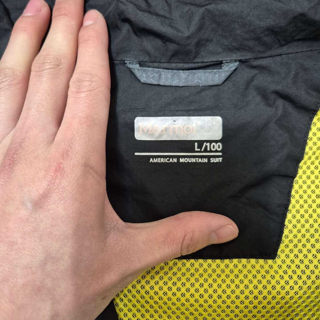 마모트 아메리칸 마운틴 수트 후드 바람막이 자켓 L(100) 상품이미지6