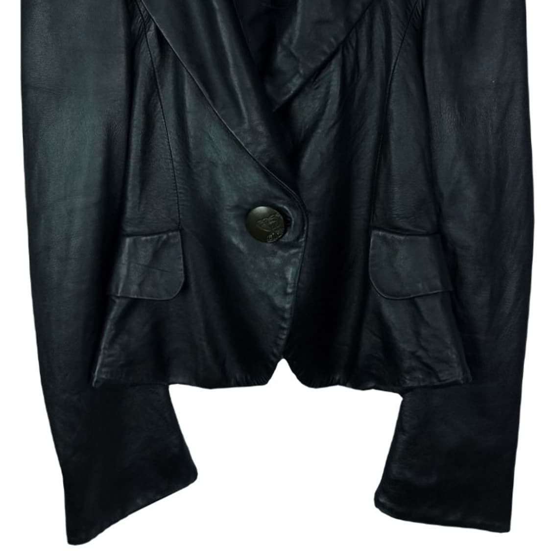 [빈티지] 리얼 램스킨 레더 양가죽 블레이저 자켓 M17099 상품이미지5