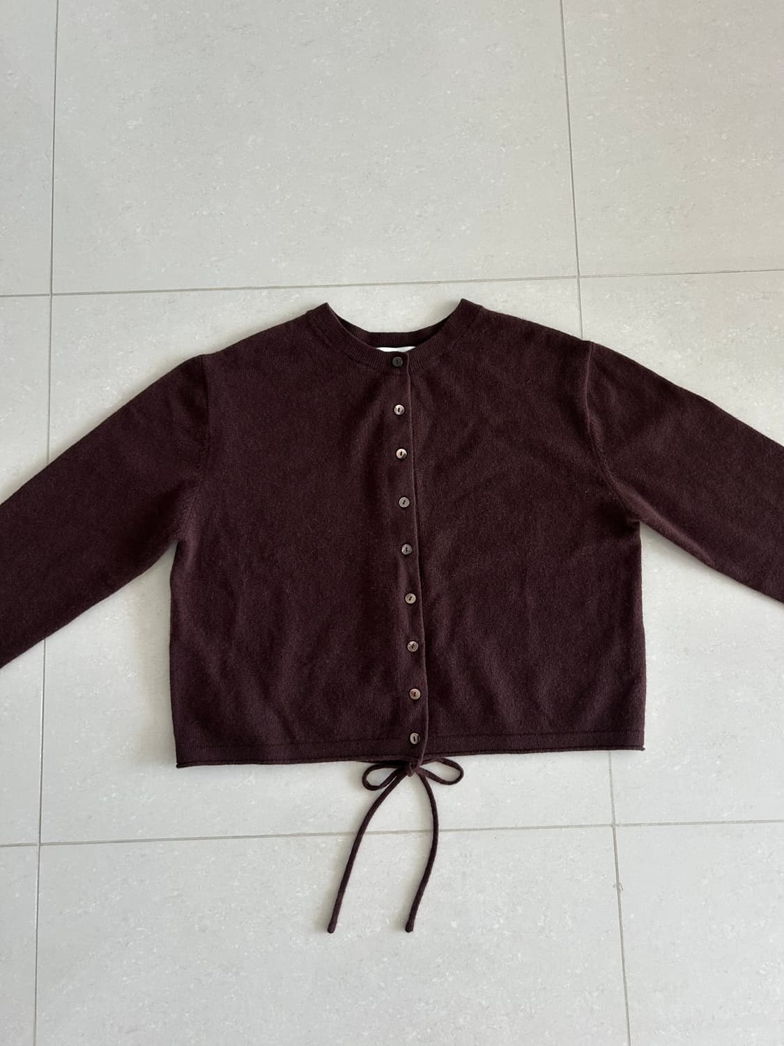 애드아보아 캐시미어100 가디건 상품이미지2