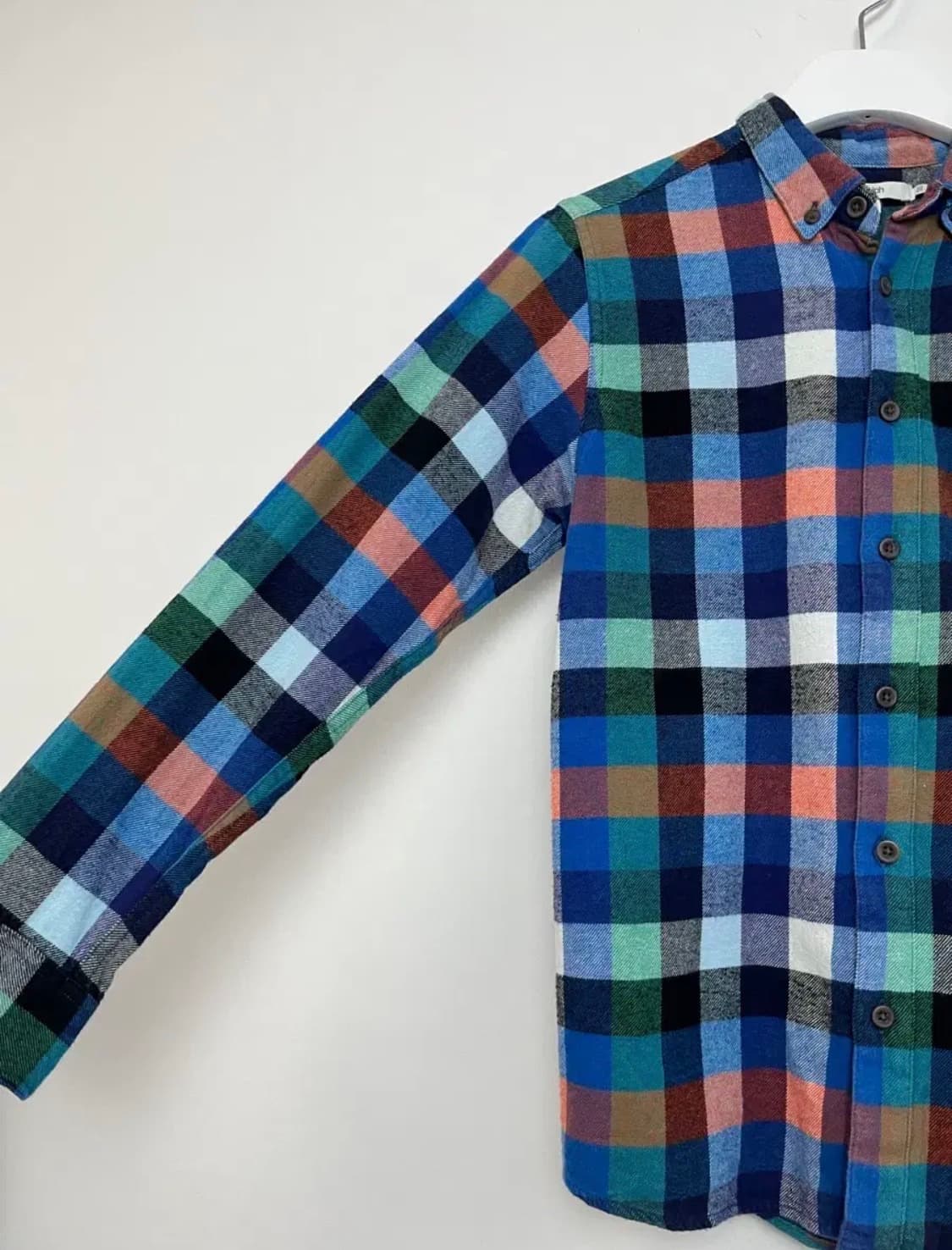 Graniph 멀티 체크 플란넬 셔츠 상품이미지2