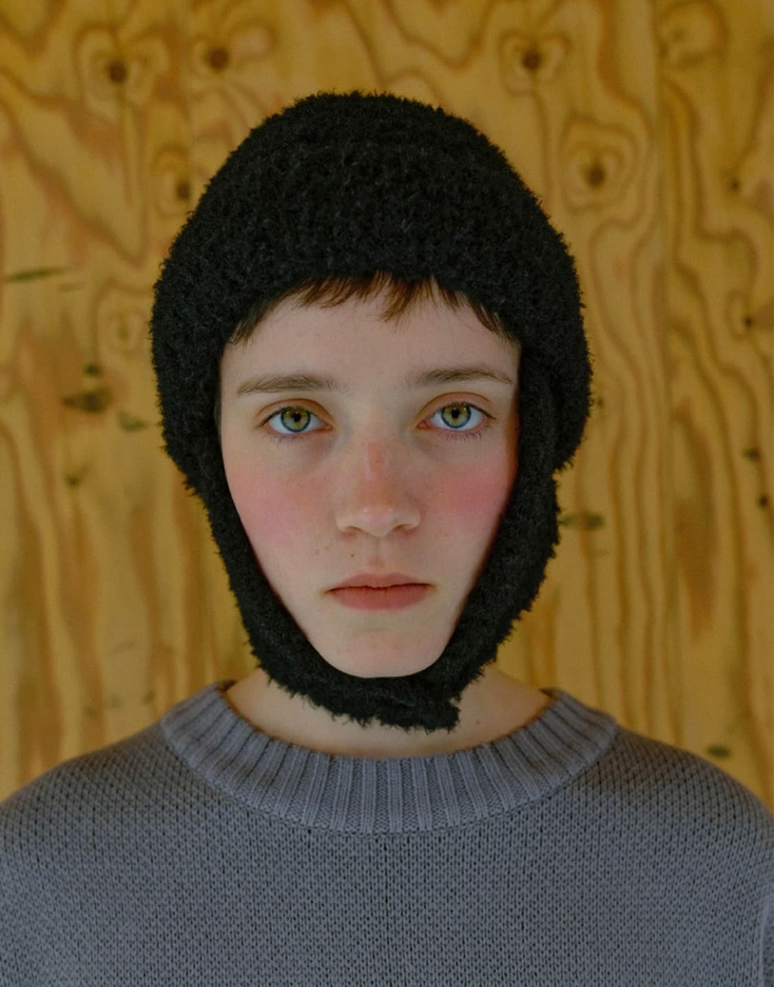 엔조블루스 부클 이어머프 비니 군밤모자 블랙 상품이미지3