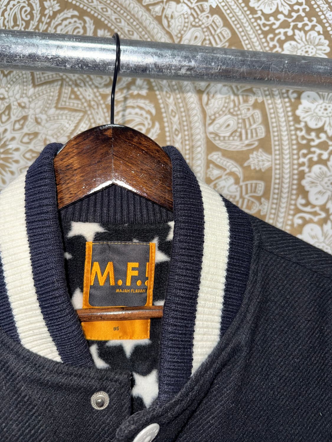 마자플라바 스트릿 기모 바시티 자켓  상품이미지6