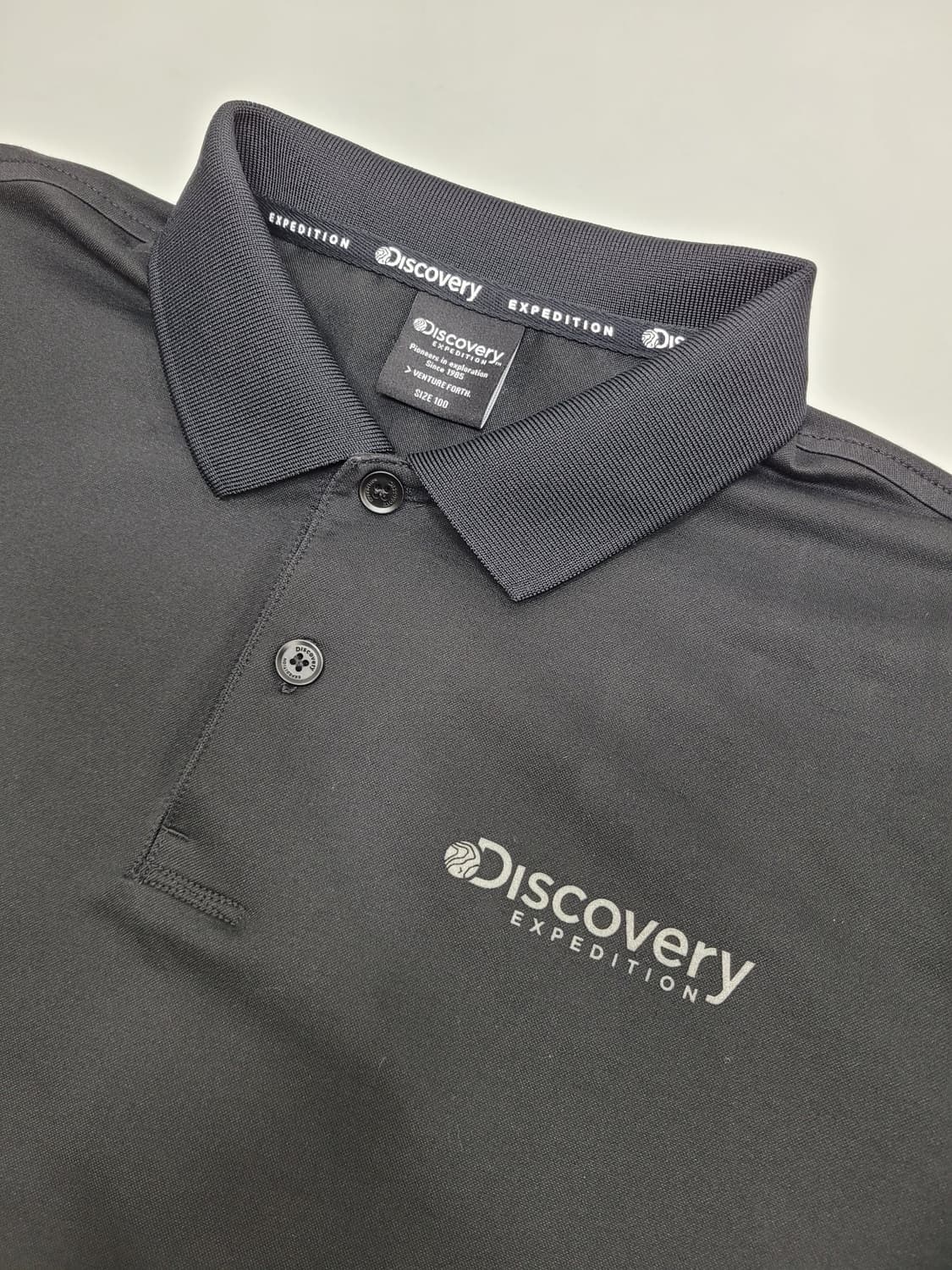 Discovery 23SS 디스커버리 반팔 폴로 티셔츠 / 남 100  상품이미지3