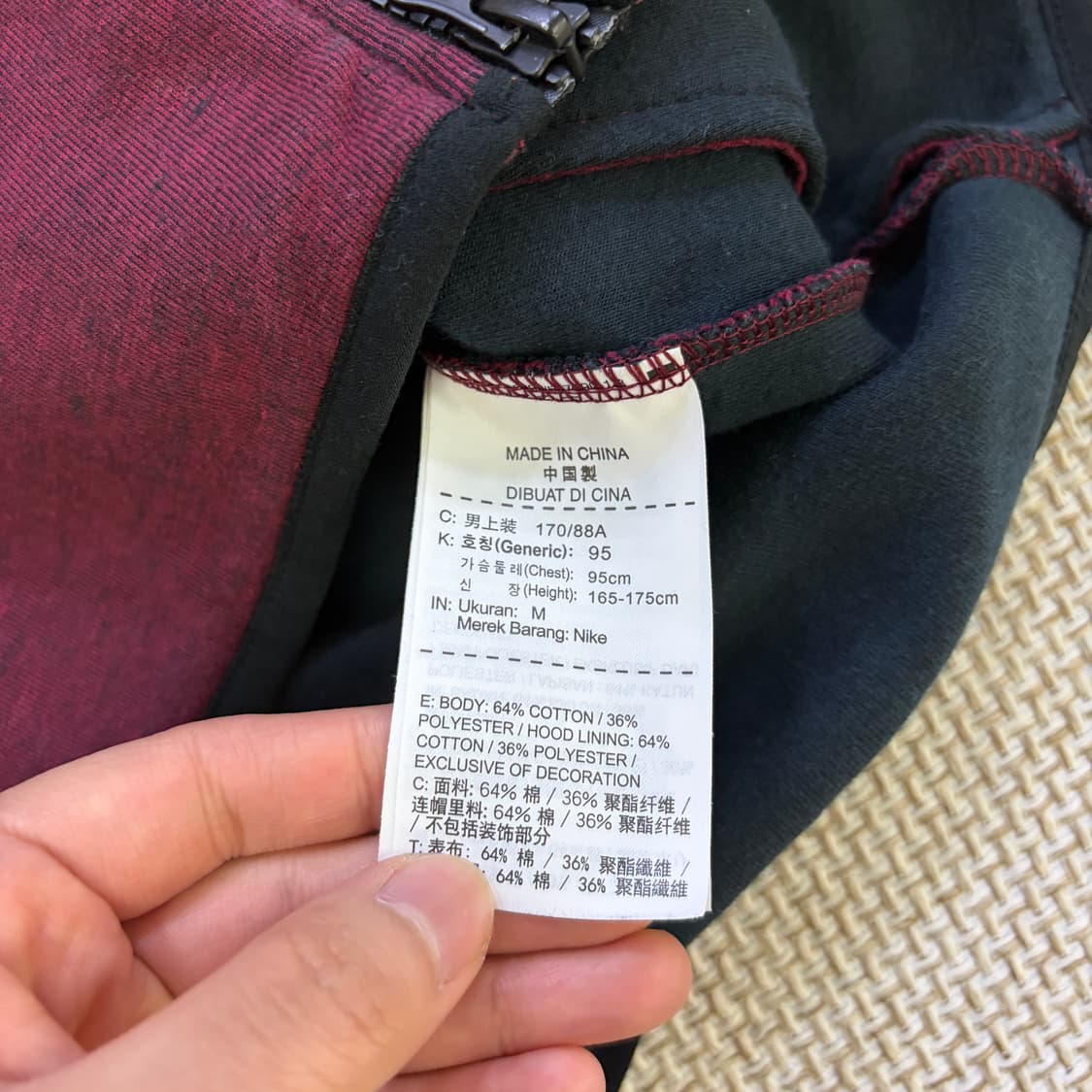 M 나이키 테크팩 후드 집업 0601D2 상품이미지4