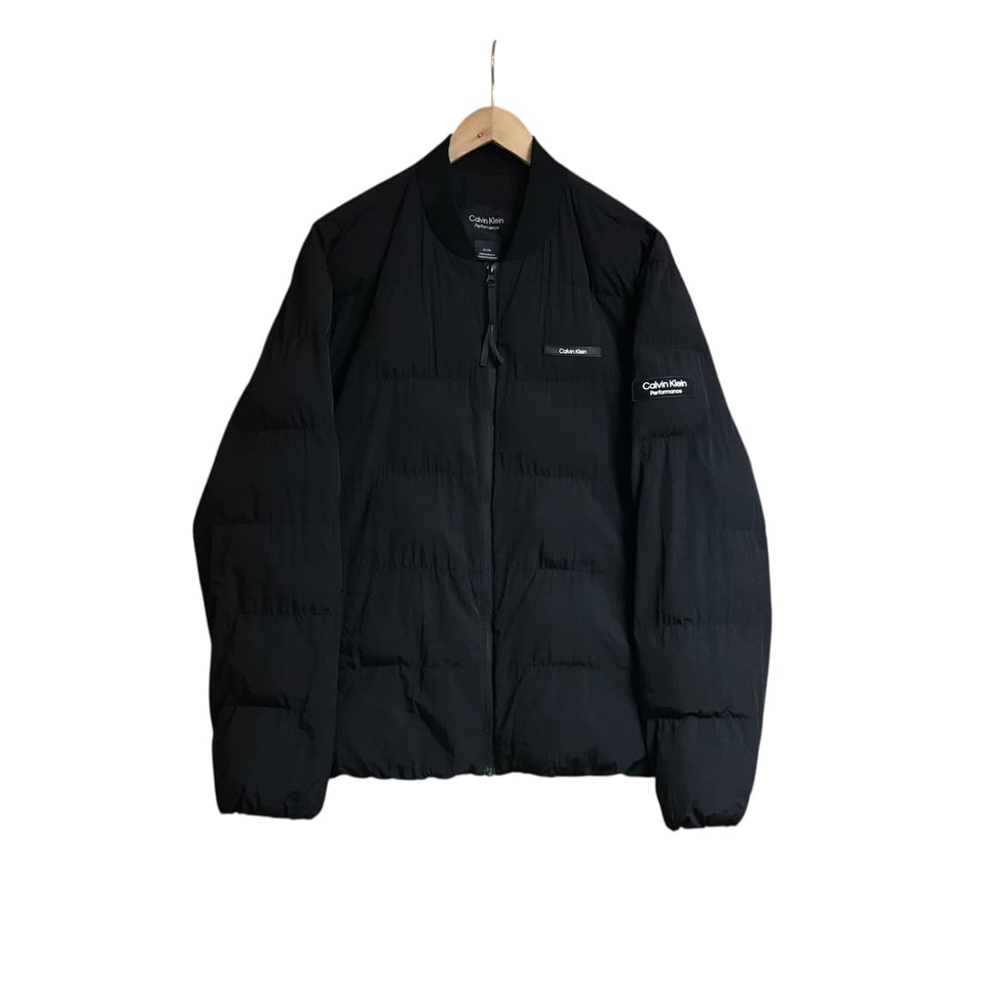 캘빈클라인 검정 반자켓점퍼 상품이미지2