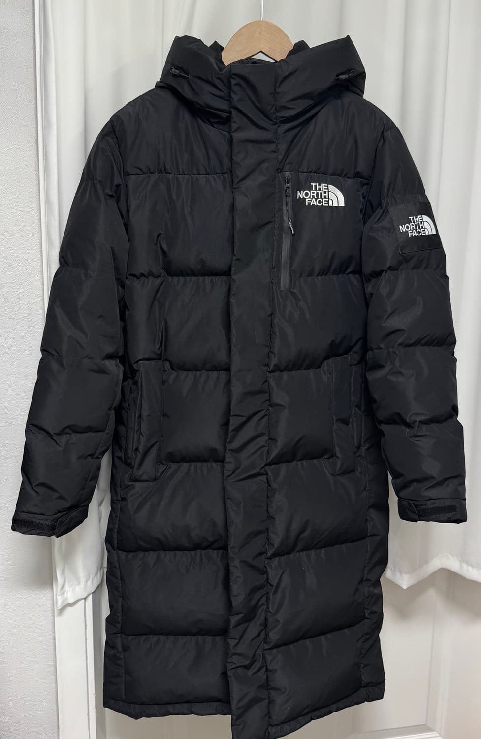 노스페이스 구스다운 롱패딩 S 상품이미지1