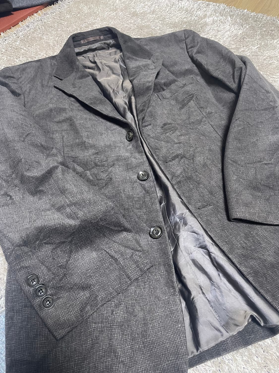 랑방 코듀로이 3버튼 블레이저 105~110 상품이미지2