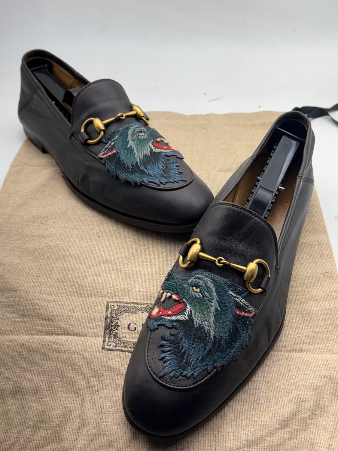 정품)구찌 울프 홀스빗 255 상품이미지5