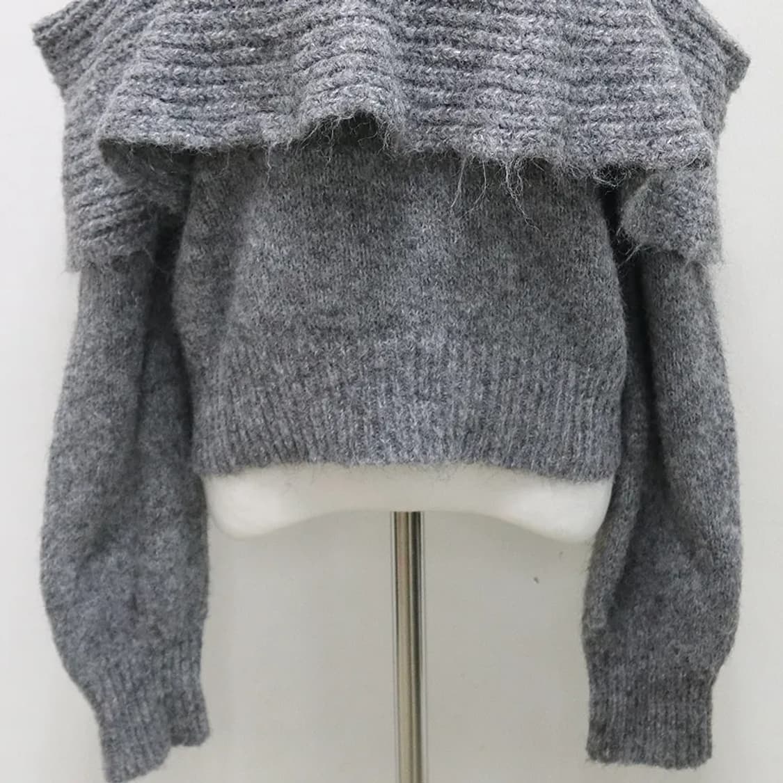 GRL 오프숄더 프릴 니트 62893 상품이미지4