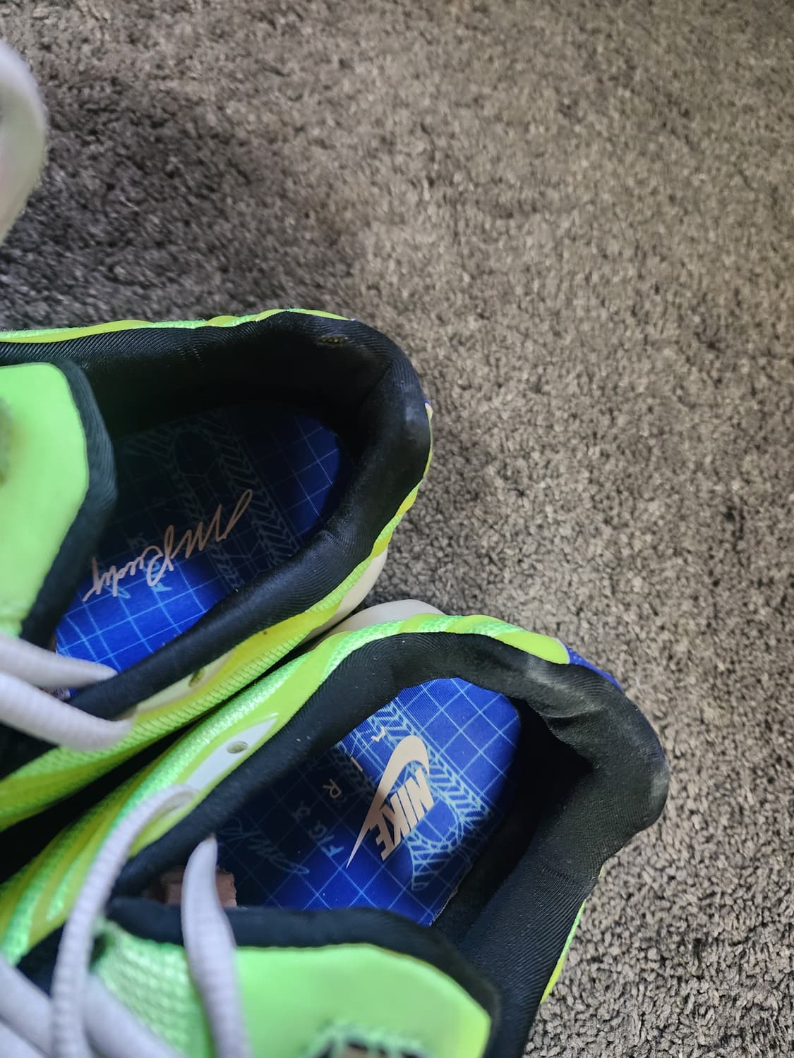 나이키 에어맥스 플러스 고스트그린올드로얄 상품이미지2