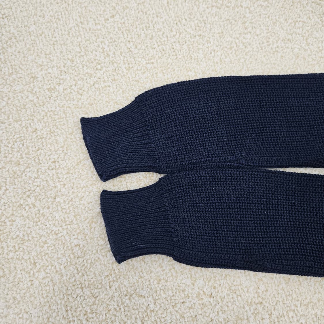 [XXS] 랄프 로렌 여성 네이비블루 숄더 모달 니트 스웨터 1027J1 상품이미지4