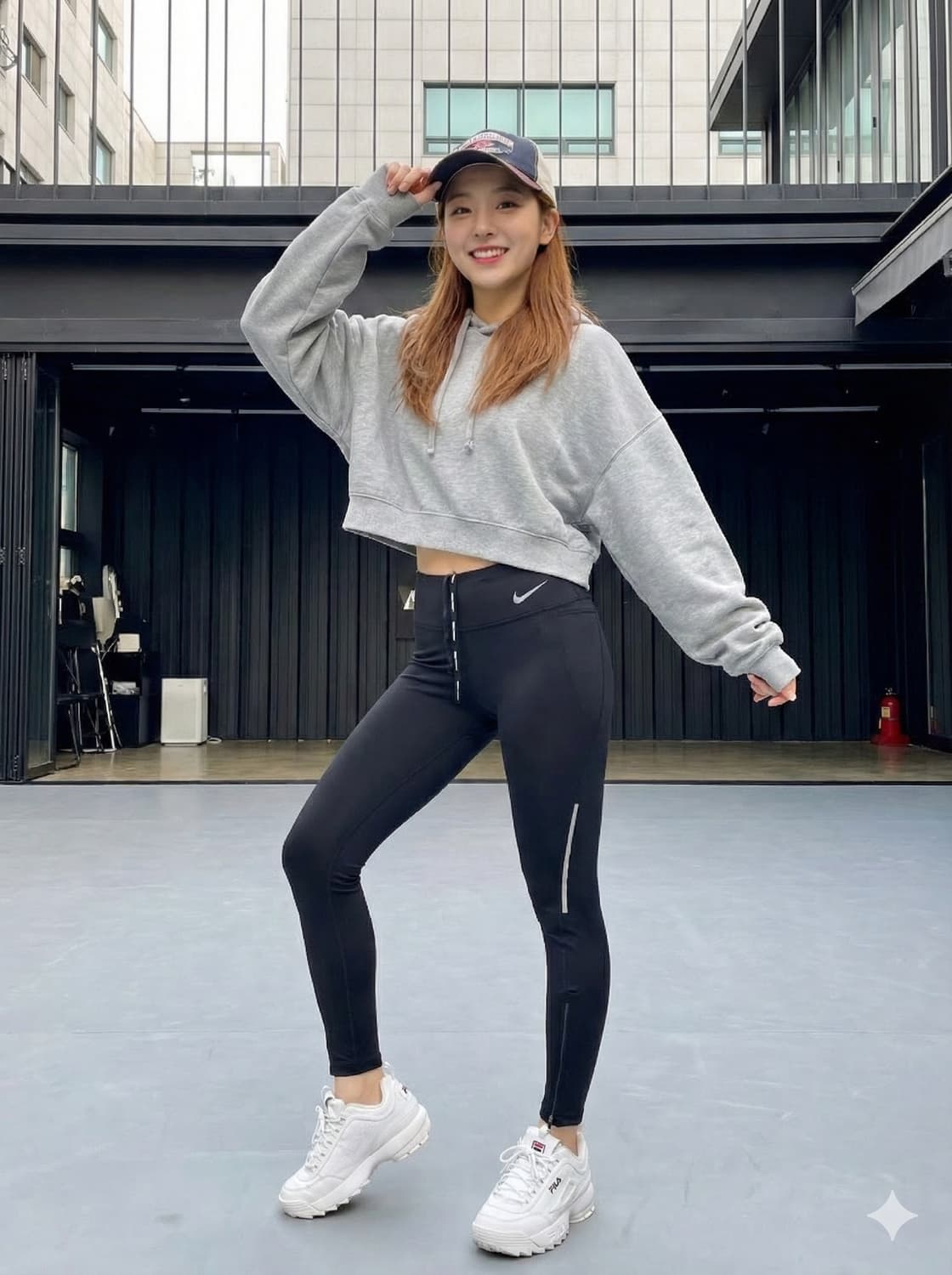 나이키 드라이핏 레깅스 블랙_M 상품이미지1