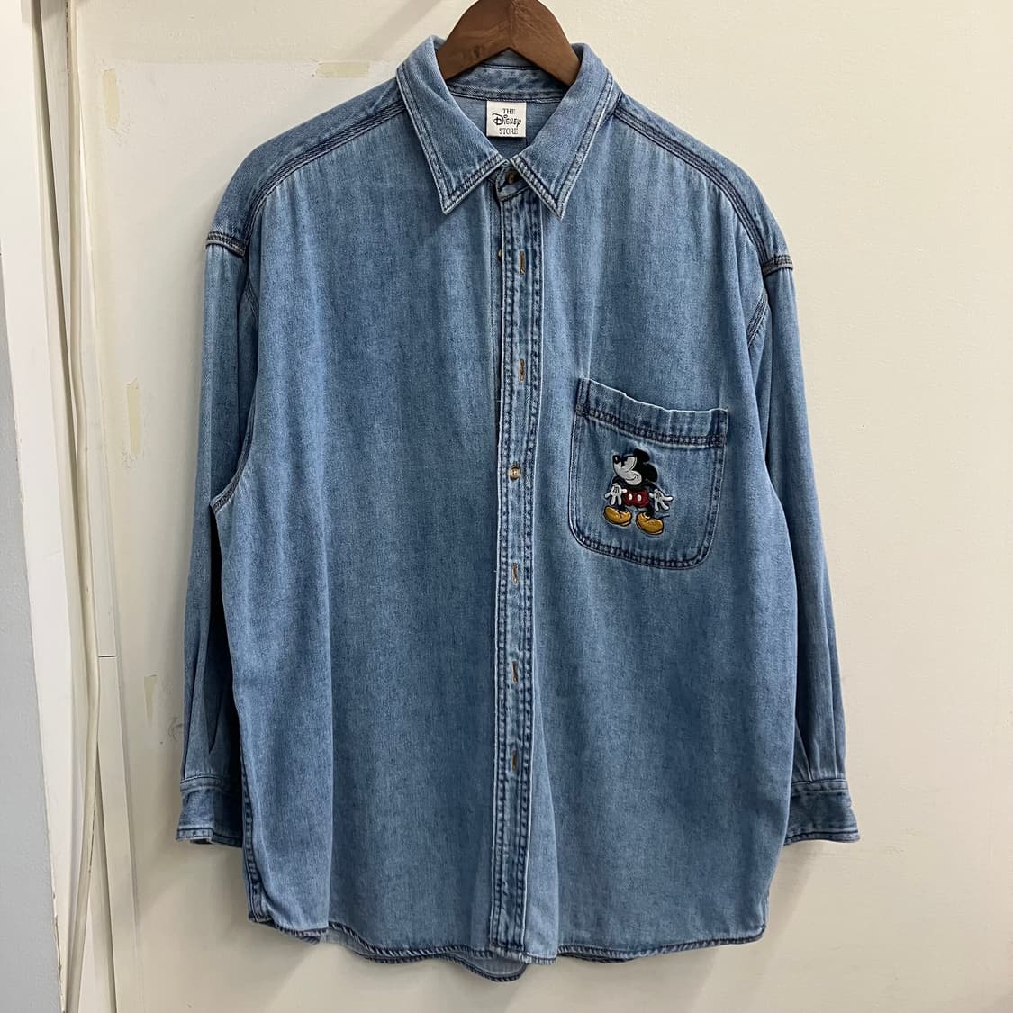N26 90s 디즈니 미키마우스 데님 청셔츠 상품이미지2