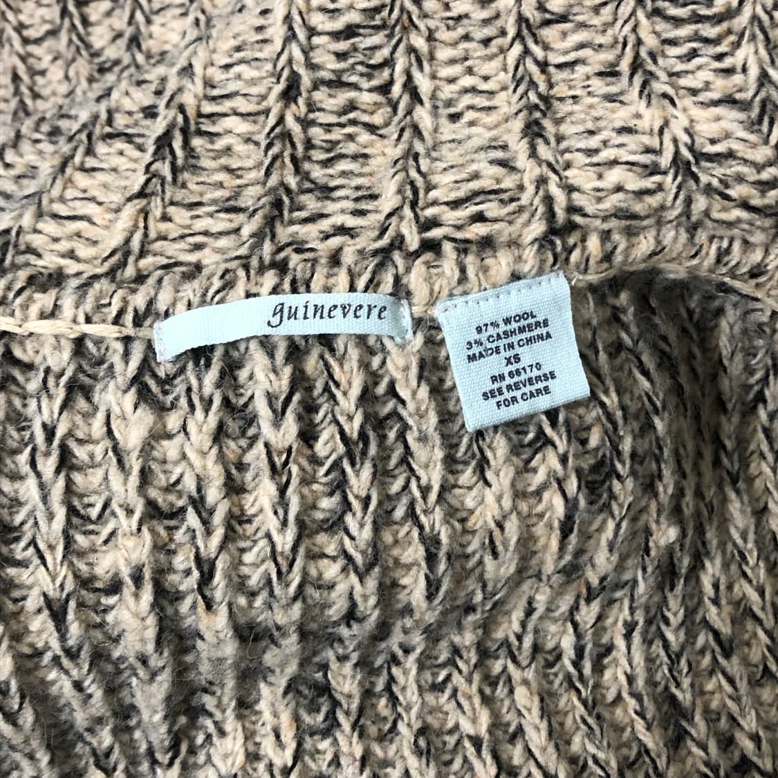 guinevere 울 캐시미어 단추 헤비 니트 롱가디건 코트 원피스 상품이미지4