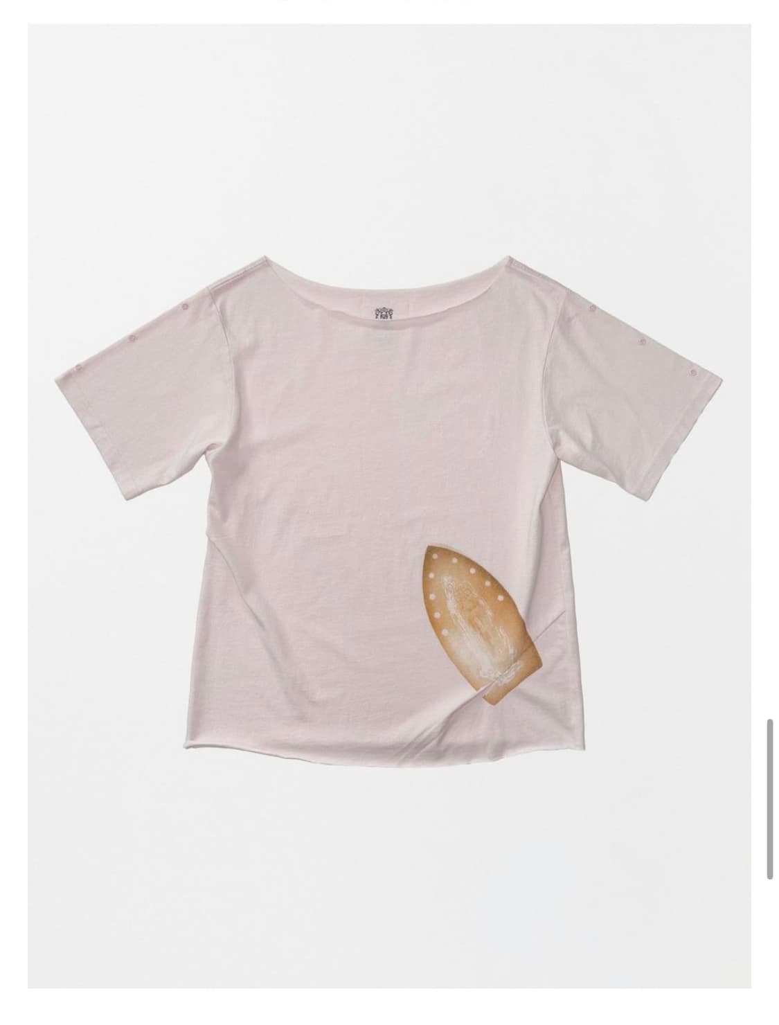 스컬프터 iron fail tee 베이비핑크 상품이미지2