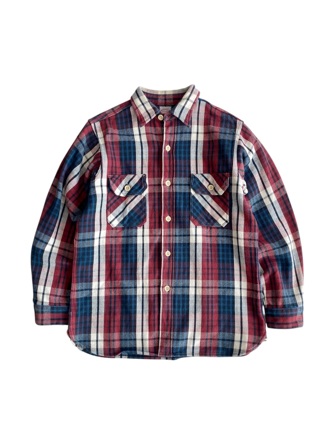 웨어하우스 헤비 플란넬 워크 셔츠 상품이미지1