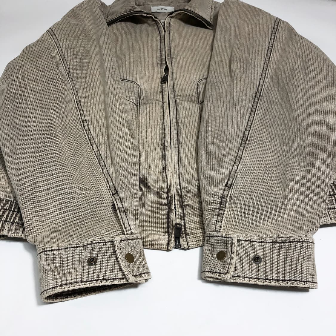 시스템옴므 워시드 자켓 (QC샘플) 상품이미지6