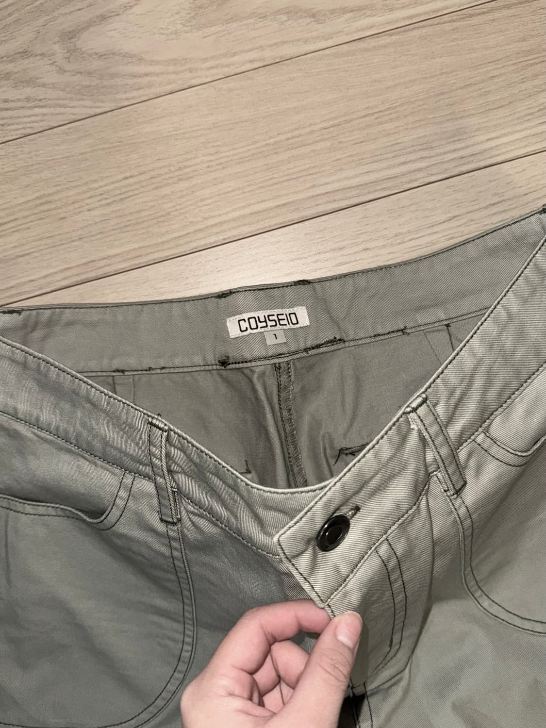 코이세이오 빅 포켓 카고 팬츠 상품이미지5