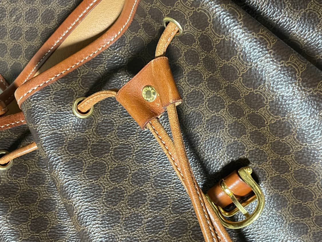 올드 셀린느 빈티지 마카담 백팩 상품이미지6