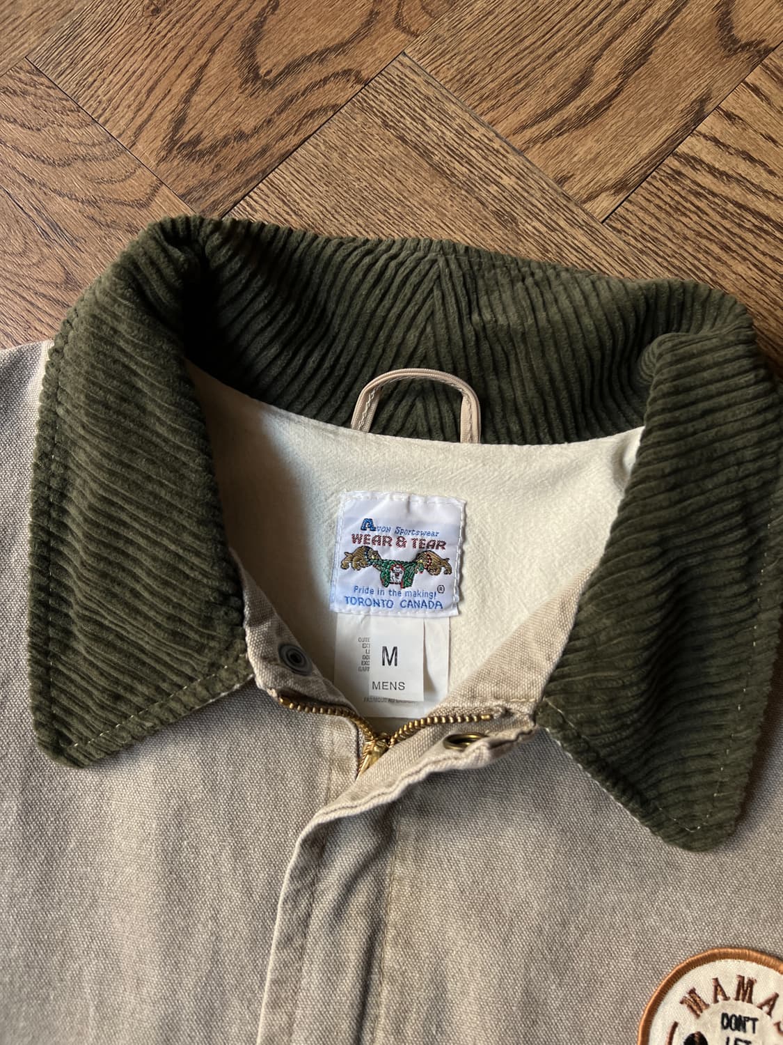 [M]웨스턴 패치업 A-2 타입 캔버스 워크자켓 상품이미지2