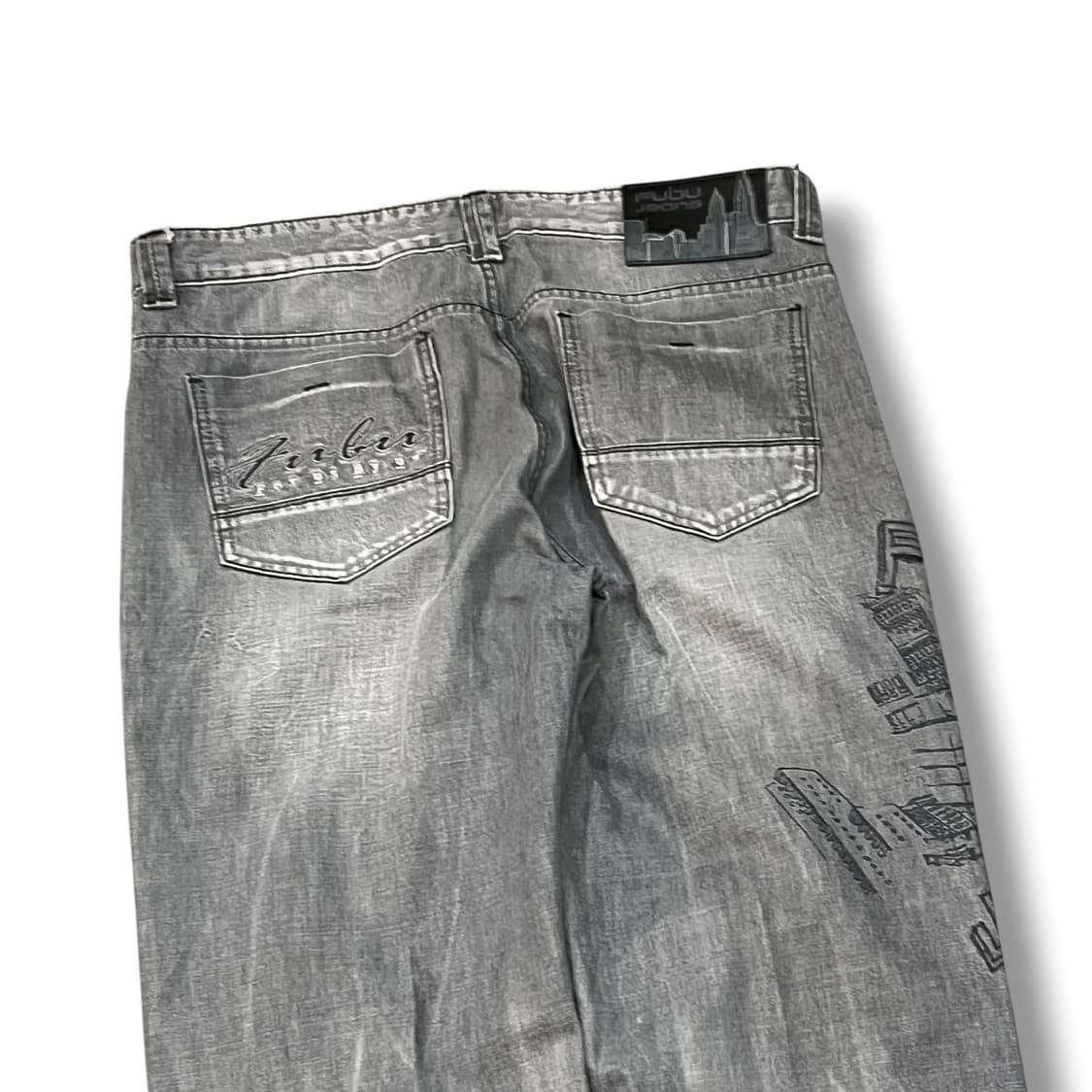  푸부 그래픽 데님팬츠 y14126 상품이미지6