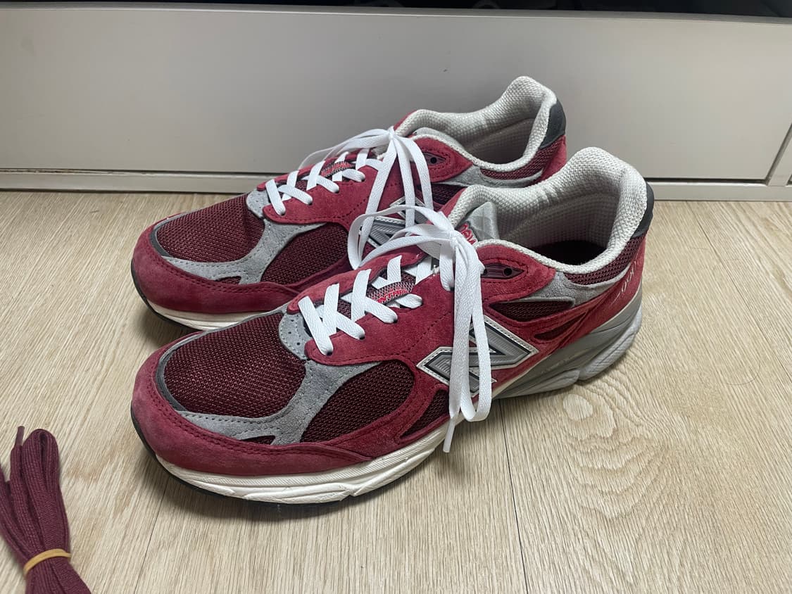 뉴발란스 990v3 메이드인USA 스칼렛 마블헤드 상품이미지1