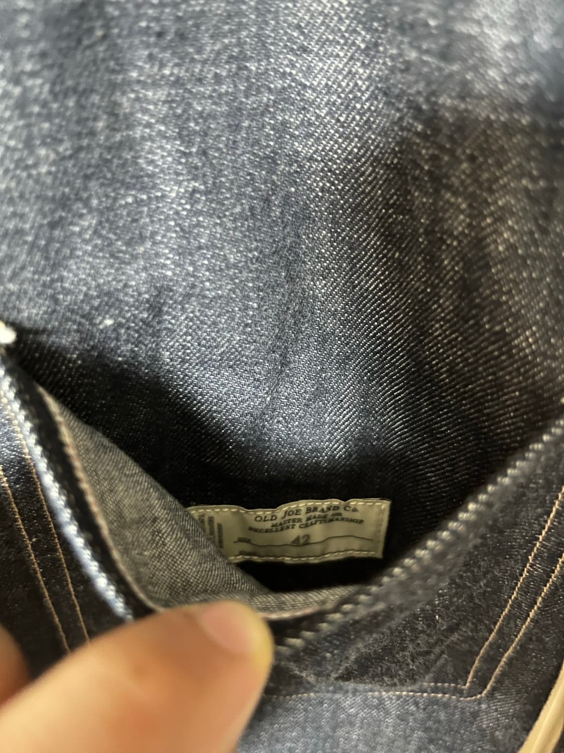 [42] 올드조 / 1세대 데님자켓 리베티드 원포켓 진 자켓 상품이미지6