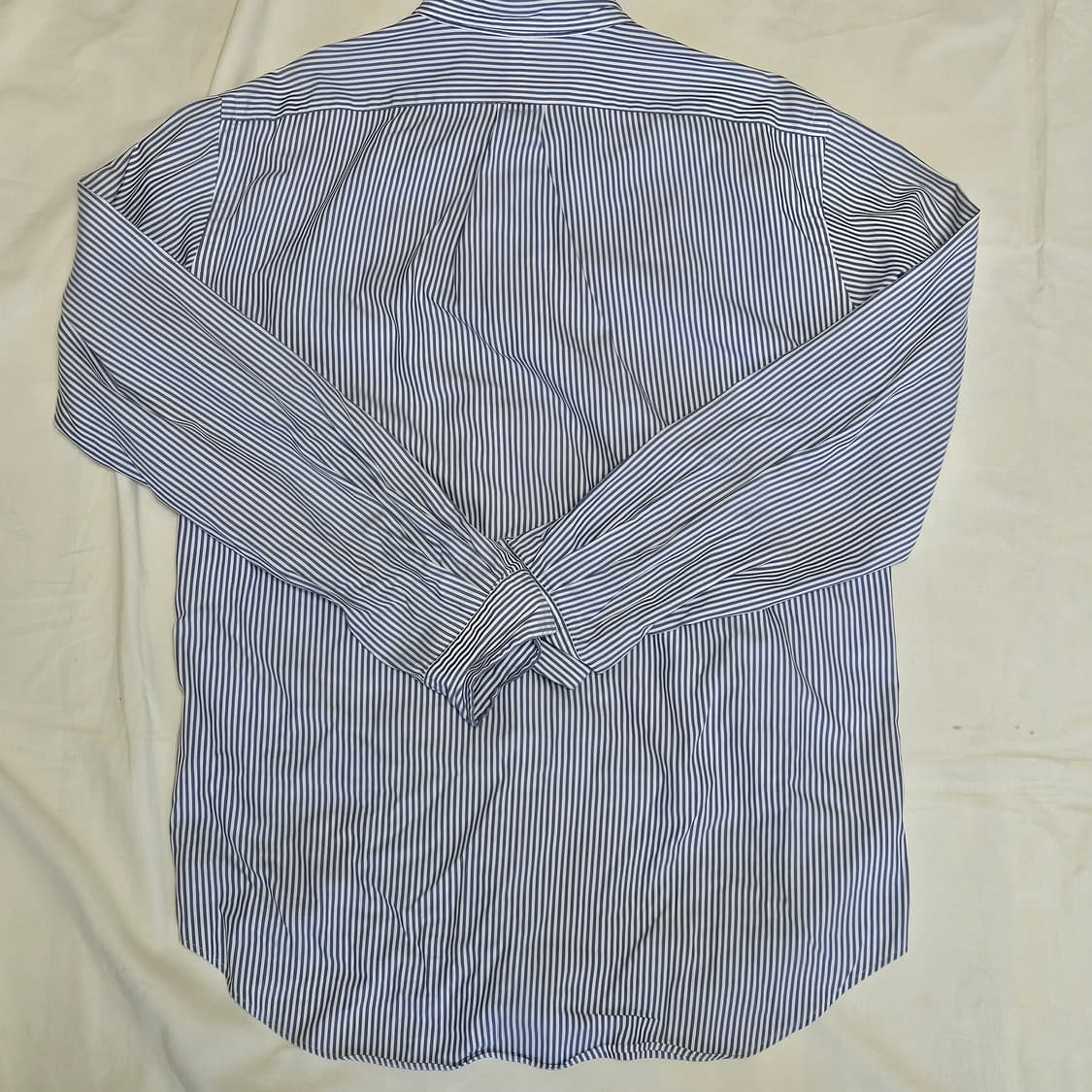 폴로 랄프 로렌 블루 스트라이프 셔츠 상품이미지2