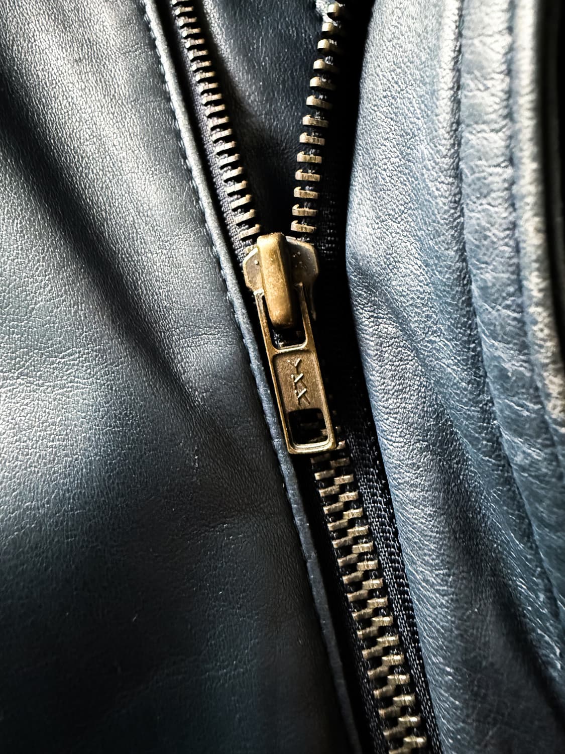 90s Elite Genuine Leather Bomber Jacket  상품이미지6
