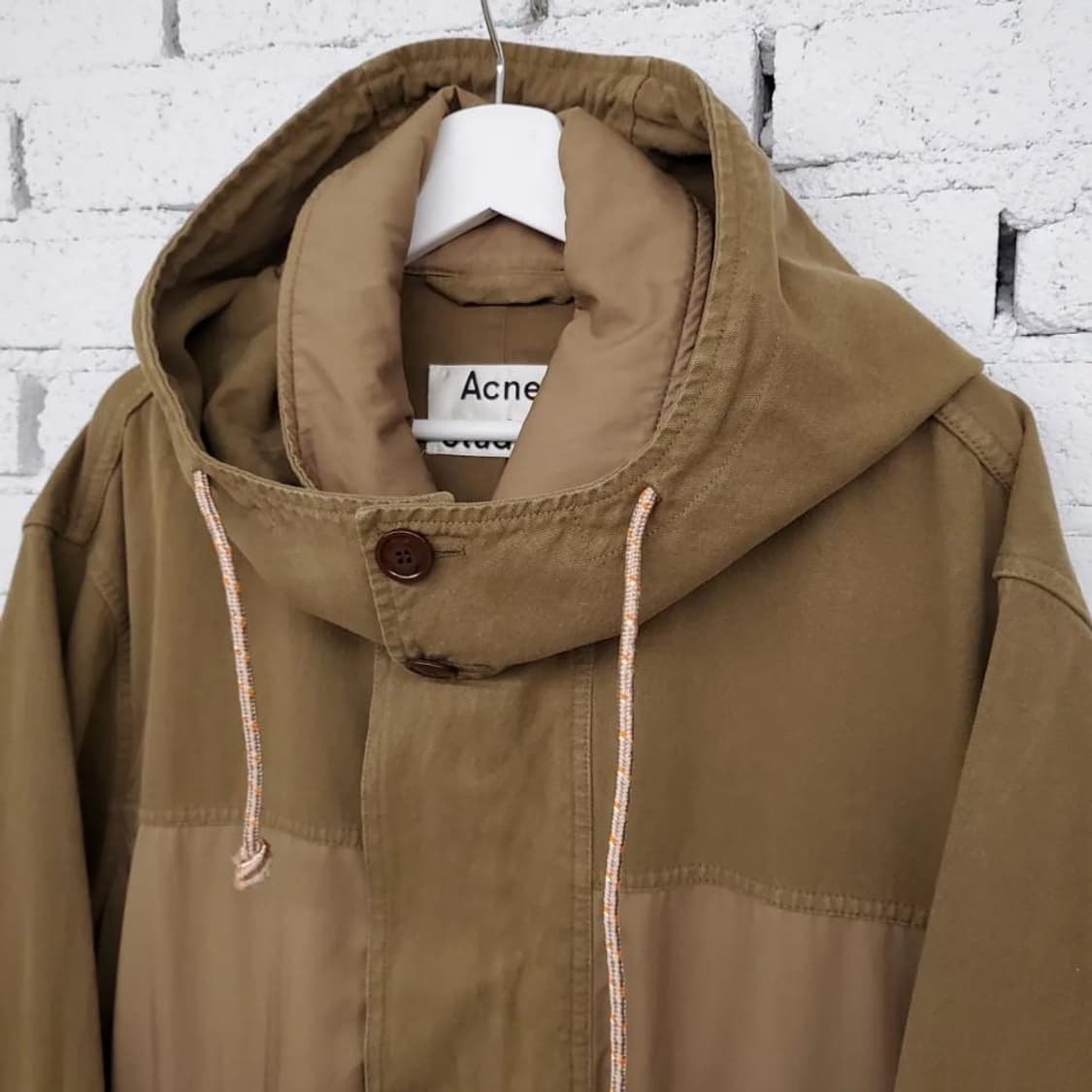 아크네 투톤 후드자켓 상품이미지4