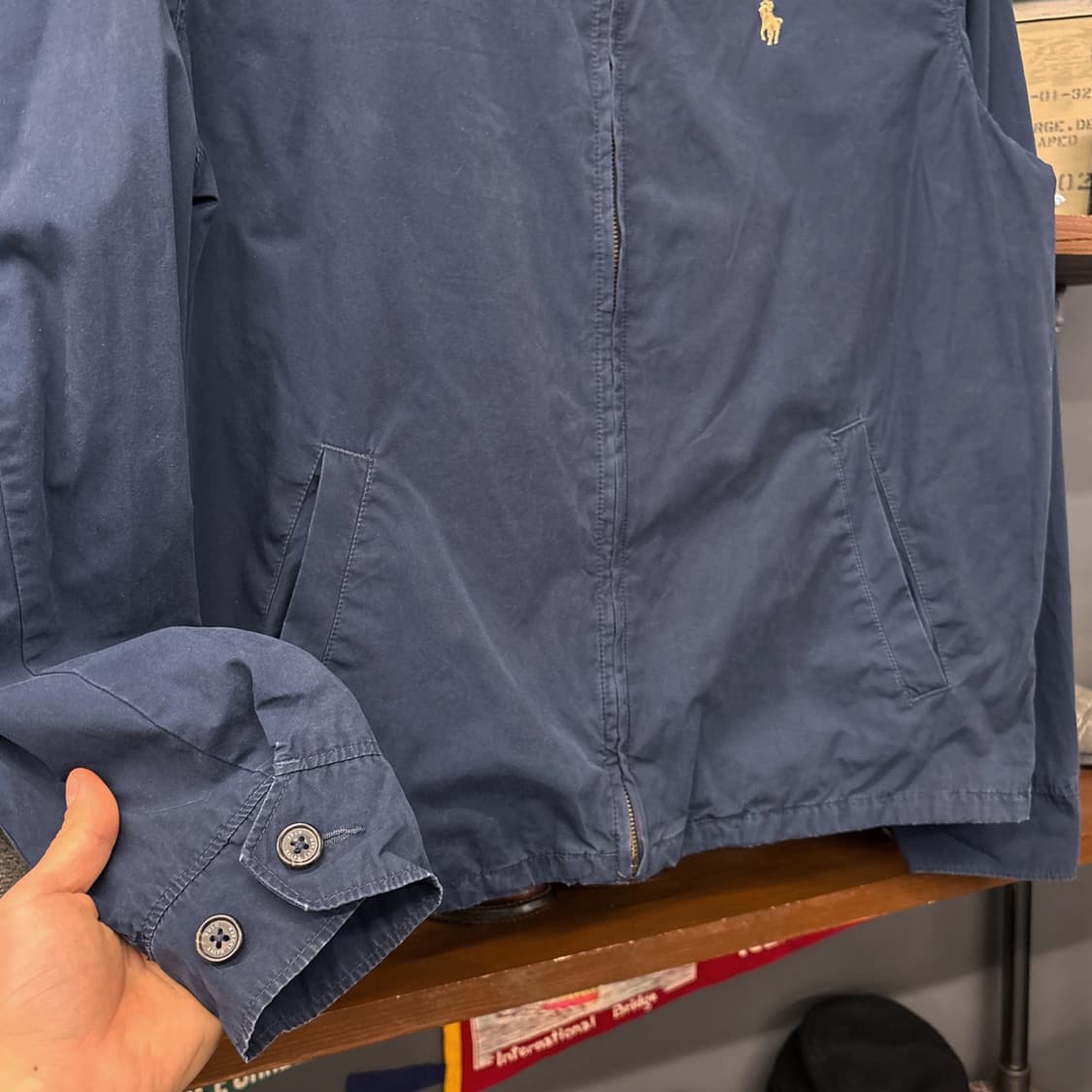 신형라벨 폴로 랄프로렌 마드라스 체크 라이닝 스윙자켓 N832 상품이미지4