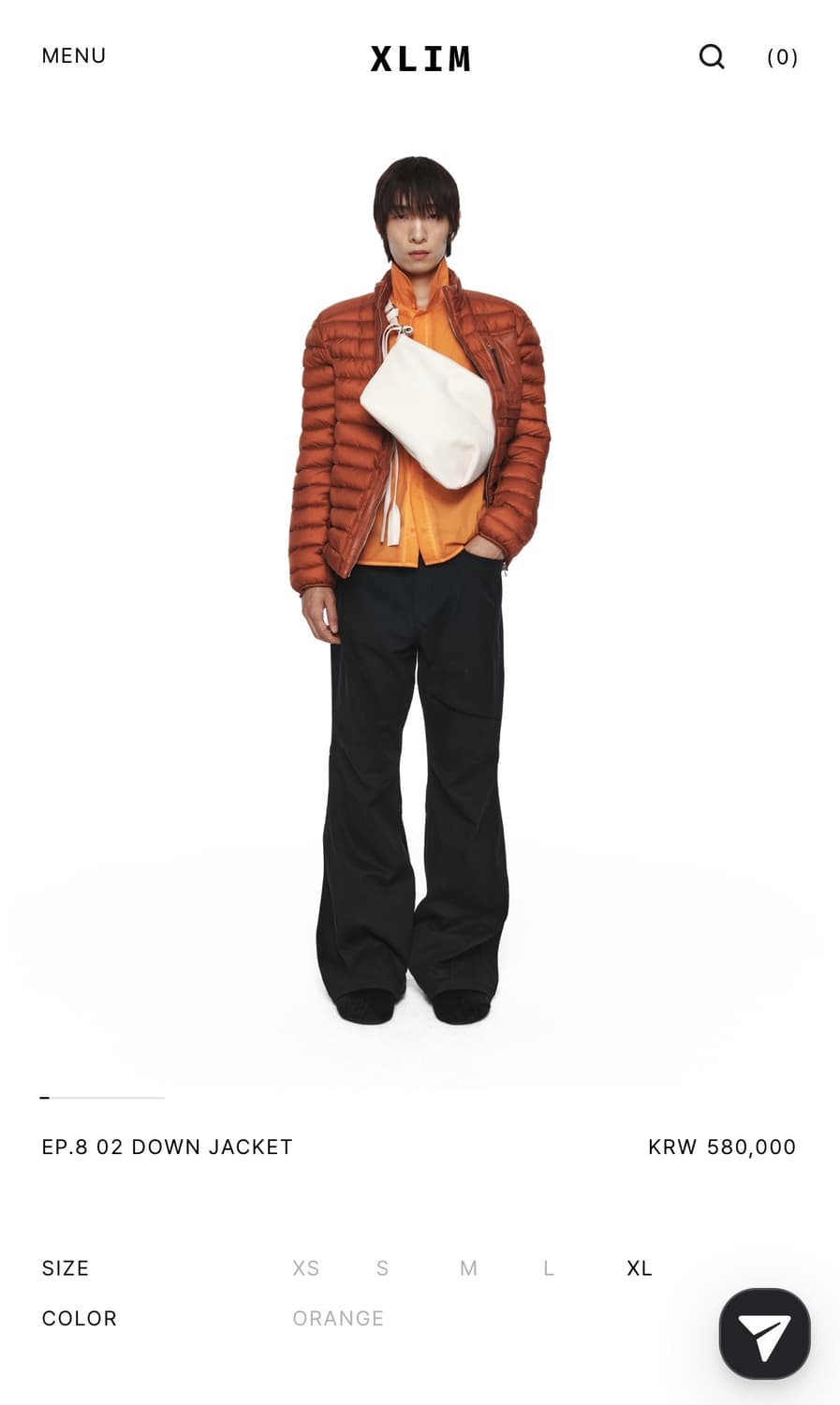 xlim EP.8 02 Down Jacket Orange 상품이미지2