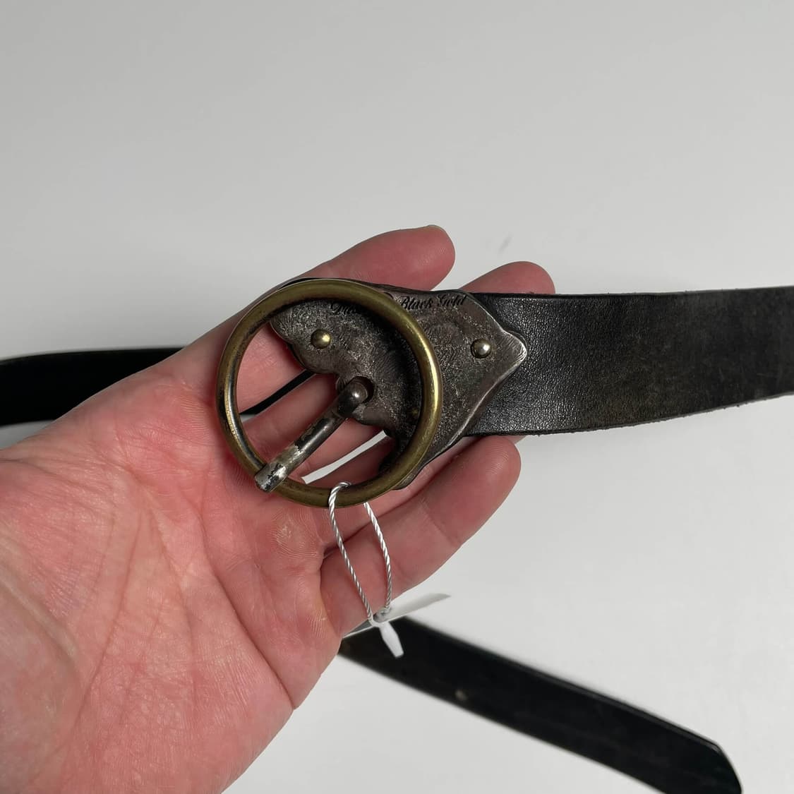 디젤 블랙 골드 언더 벨 상품이미지2