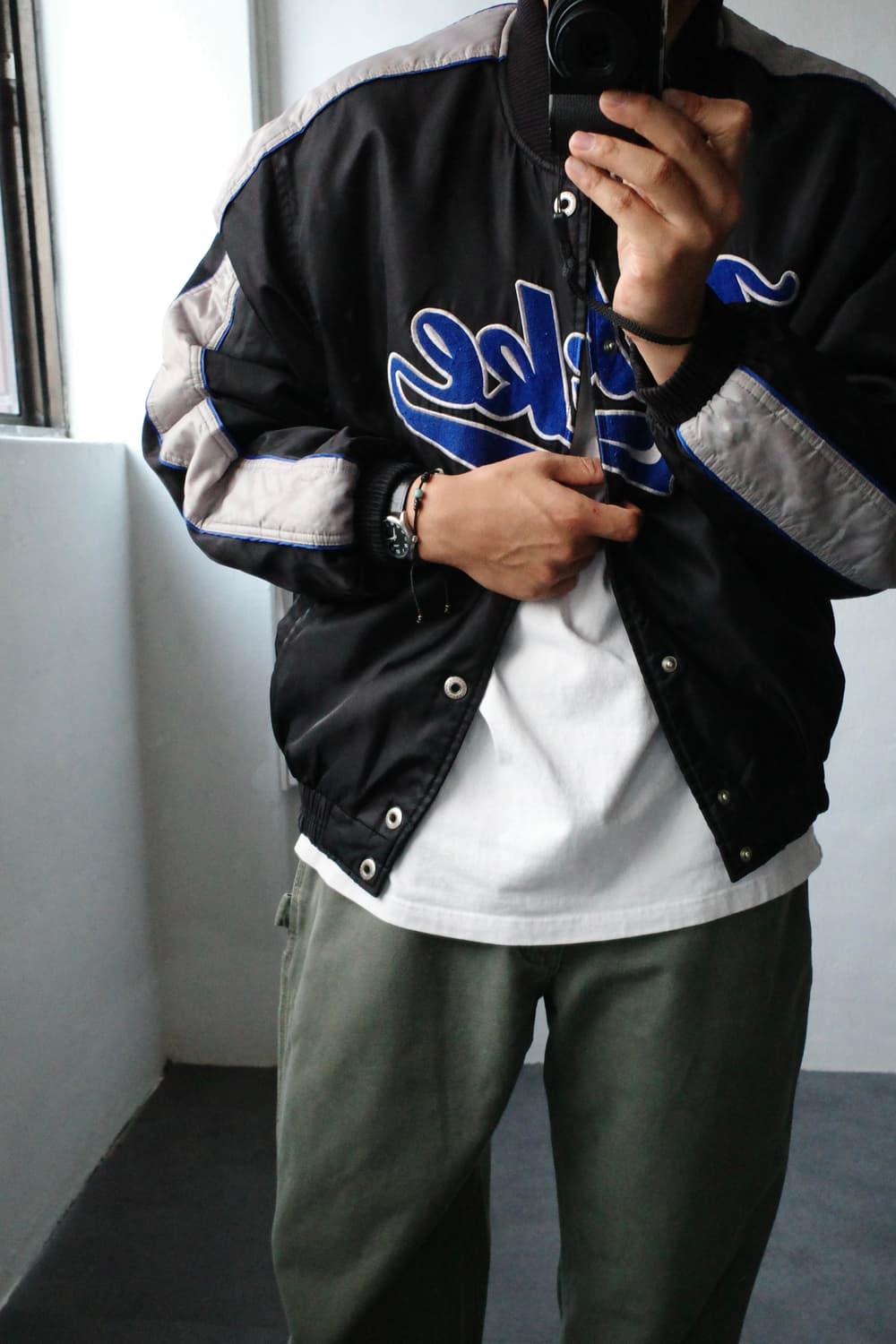 00s 나이키 새틴 스타디움 자켓 상품이미지3