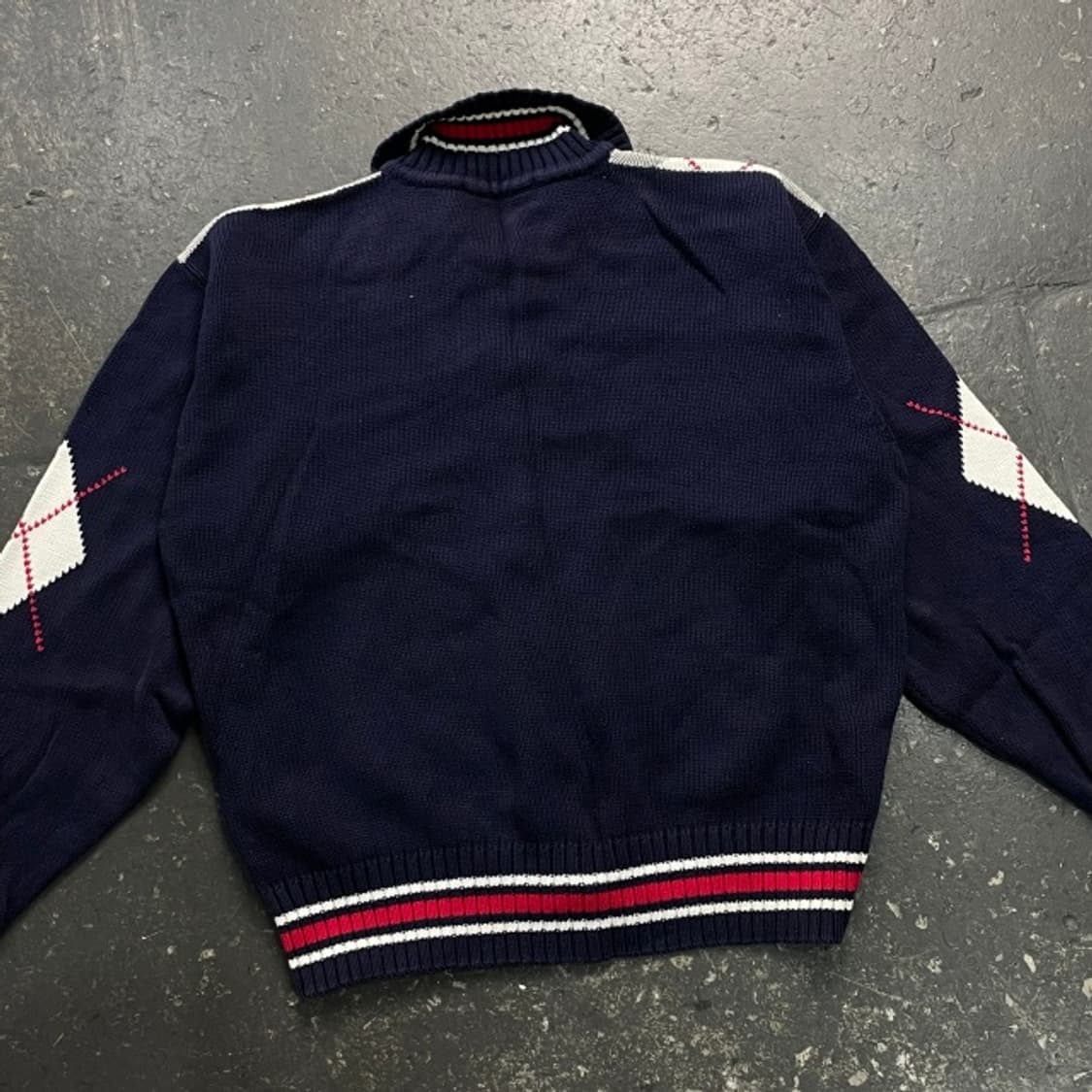 100 빈폴 아가일 가디건 상품이미지5