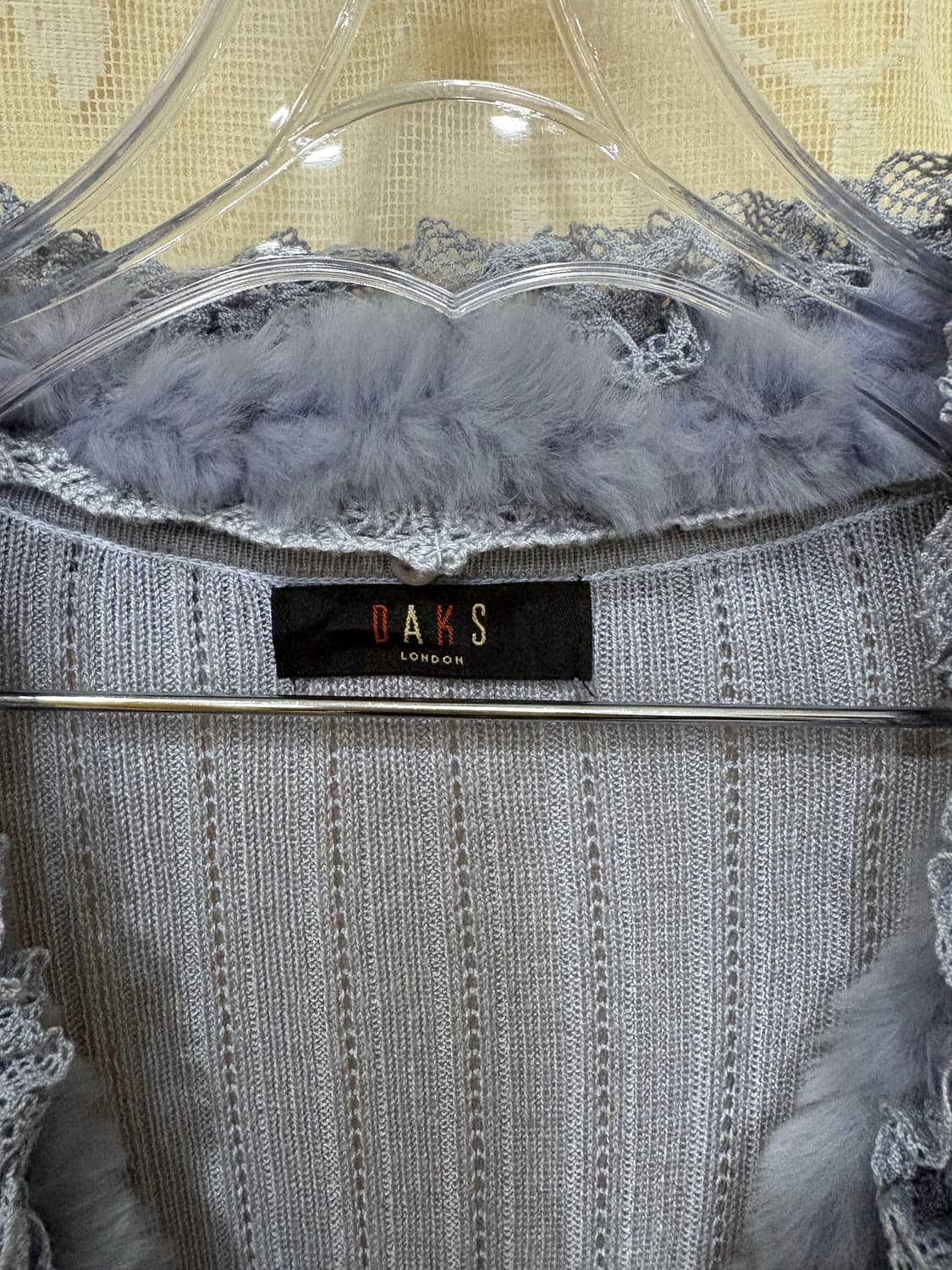 닥스 리얼래빗퍼 니트가디건  상품이미지3