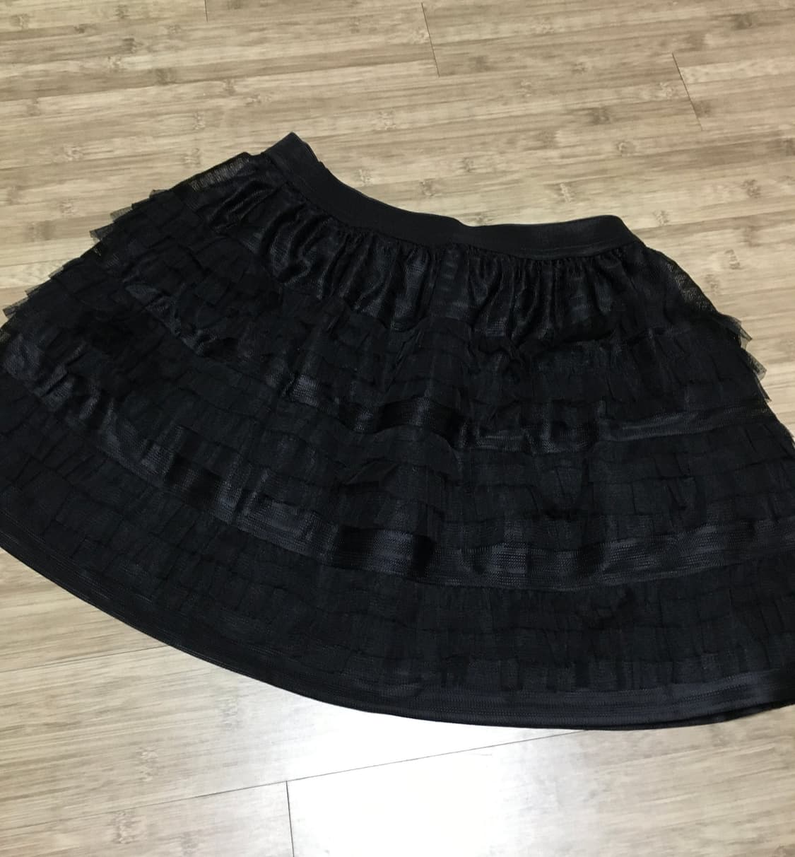 빈티지 고딕 지뢰계 오네갸루 레이스 캉캉스커트 상품이미지1