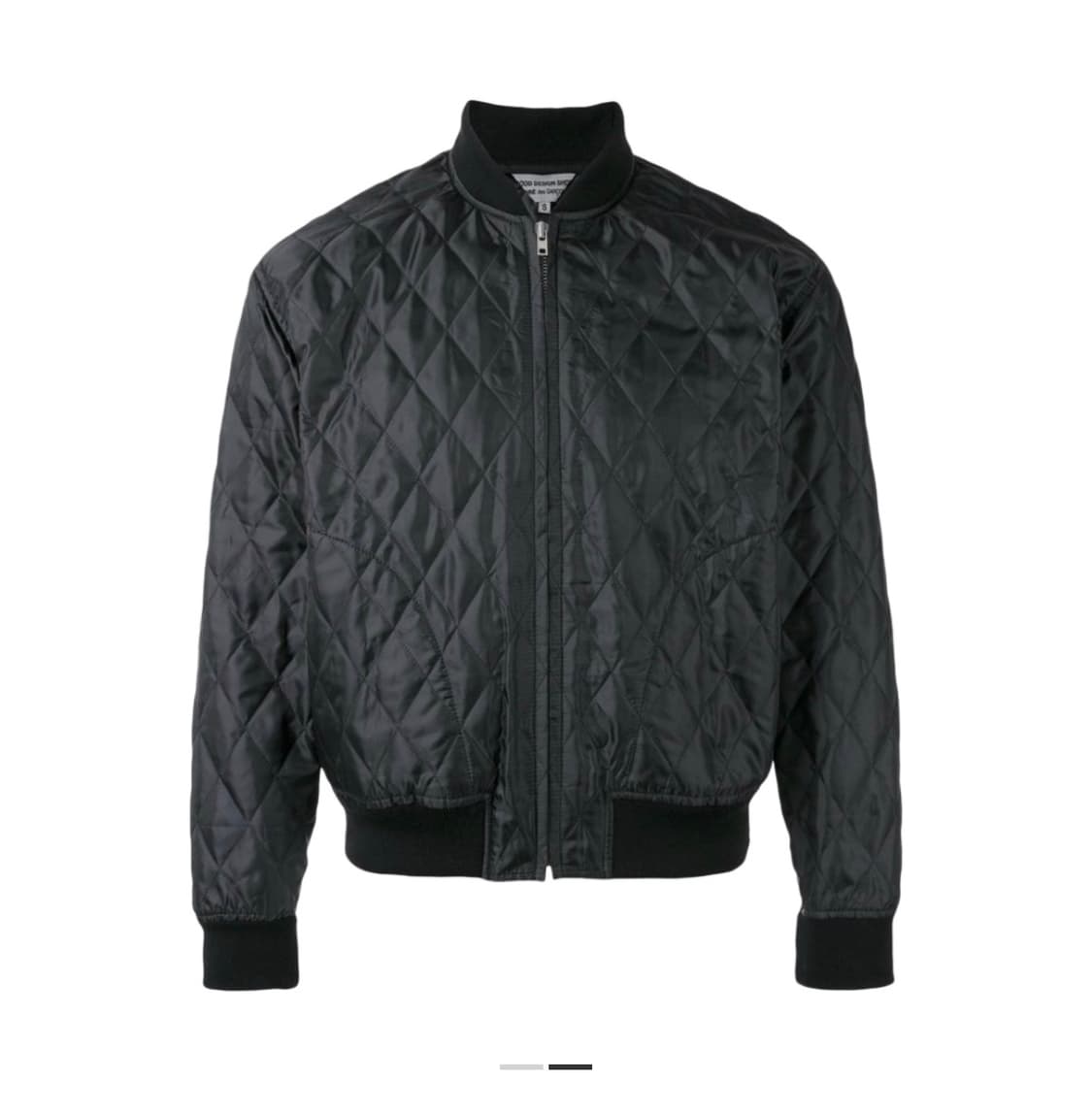 CDG 퀼티드 '84-85 스태프 블루종 블랙  꼼데가르송 퀼티드 자켓 상품이미지1