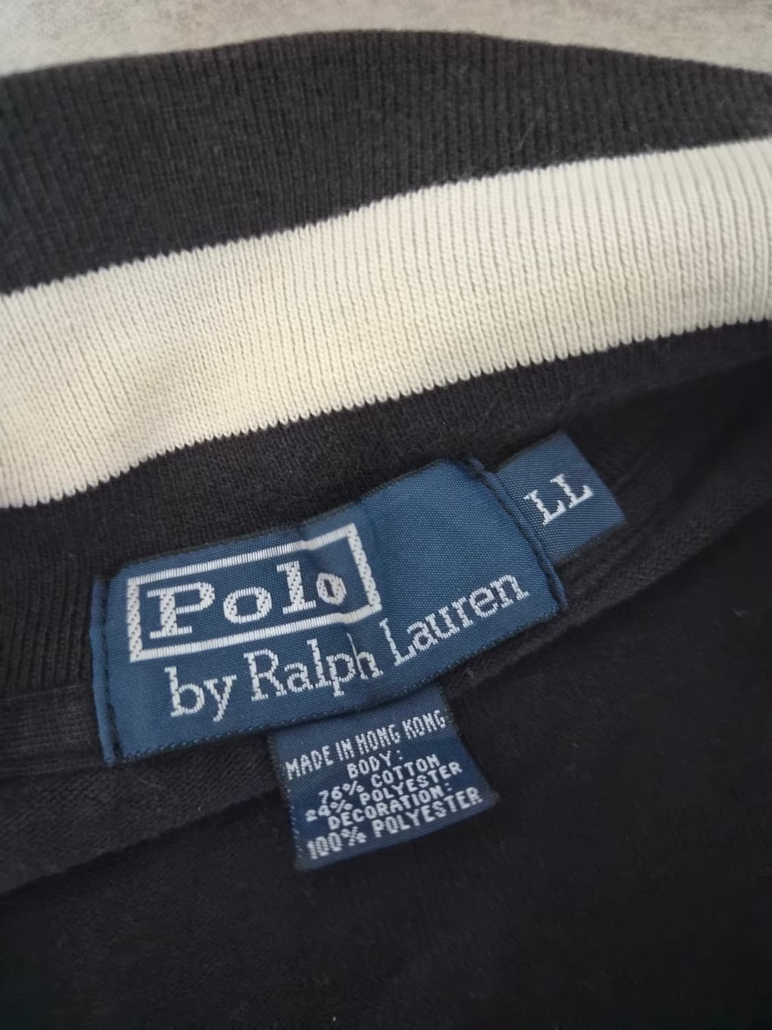 폴로 랄프로렌 00s 블랙 트랙탑 상품이미지2