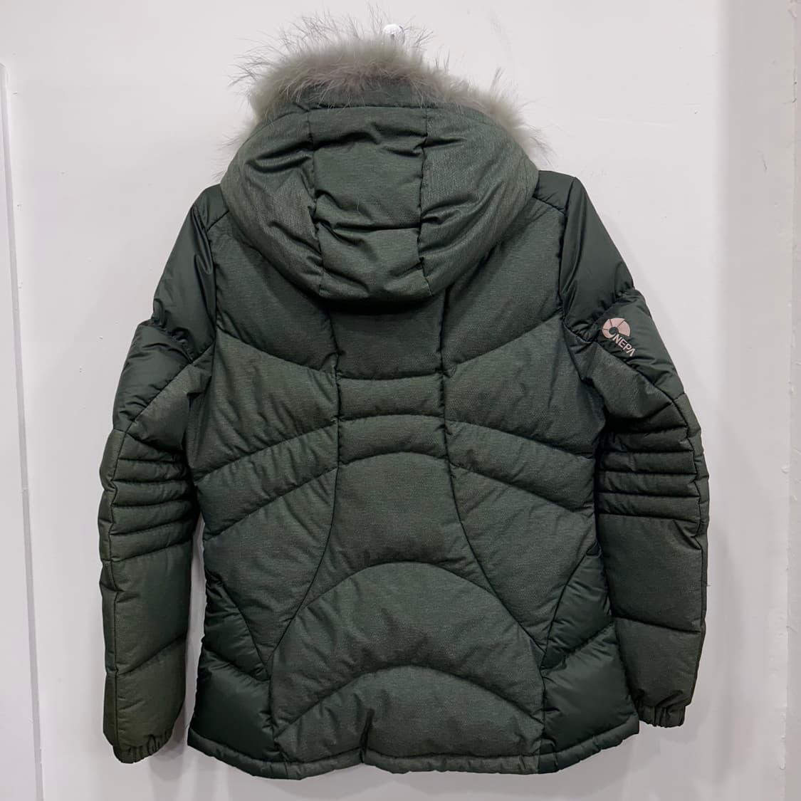 네파 노리밋 800 구스다운 배색 후드 패딩 상품이미지6