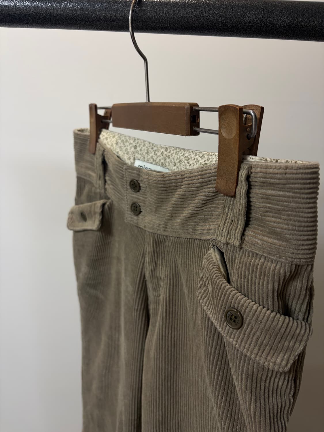미레코 코듀로이 로우 라이즈 팬츠 2사이즈 상품이미지2