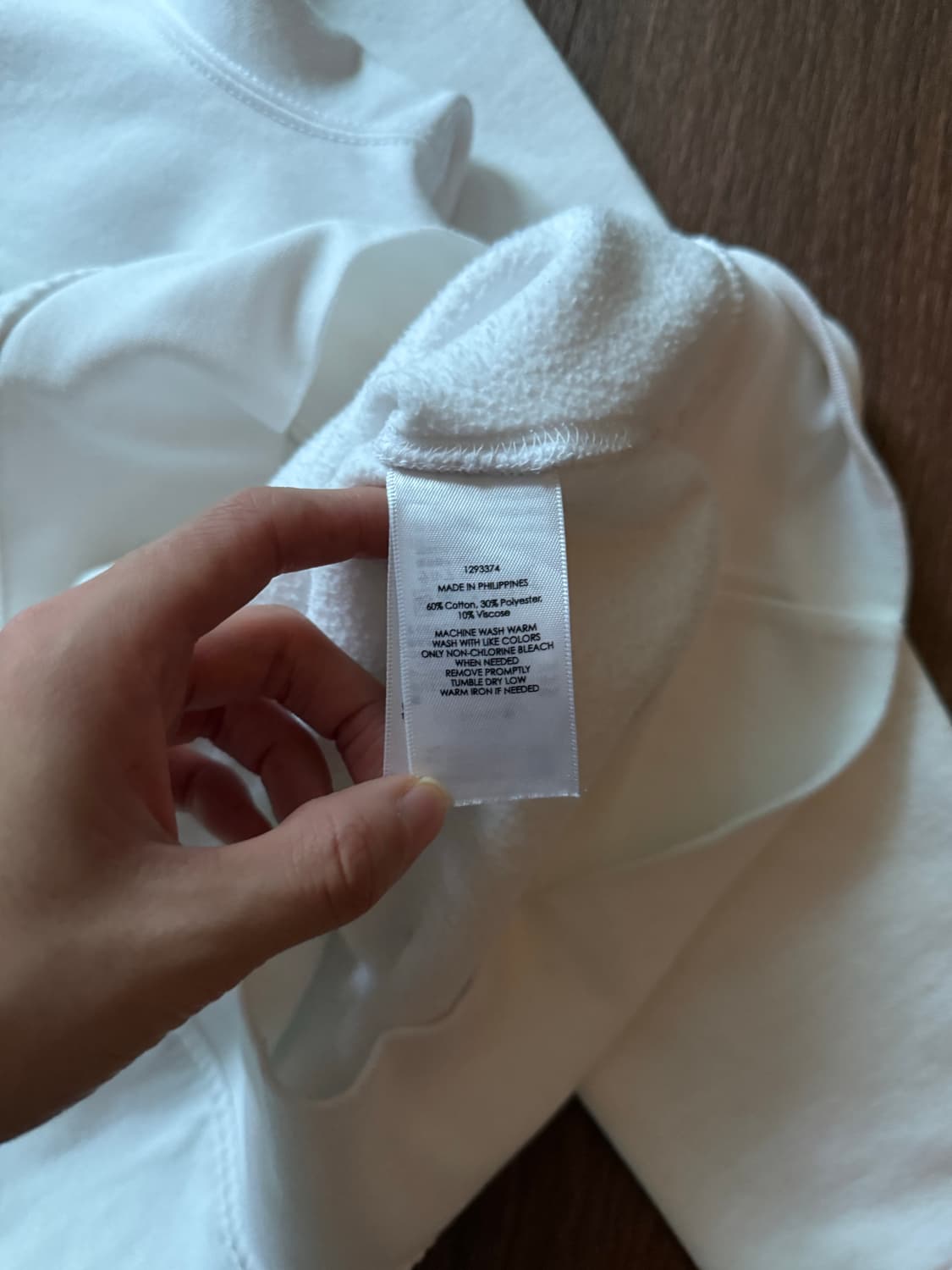 폴로 랄프로렌 빅 포니 화이트 후드티 상품이미지9