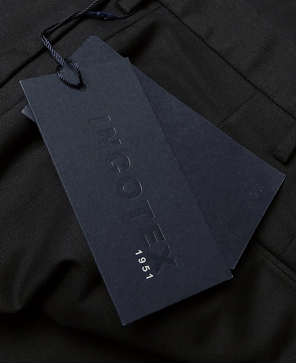 인코텍스 [Incotex] 블랙 폴리 슬림핏 컴포트 트라우저 트레블러 상품이미지7