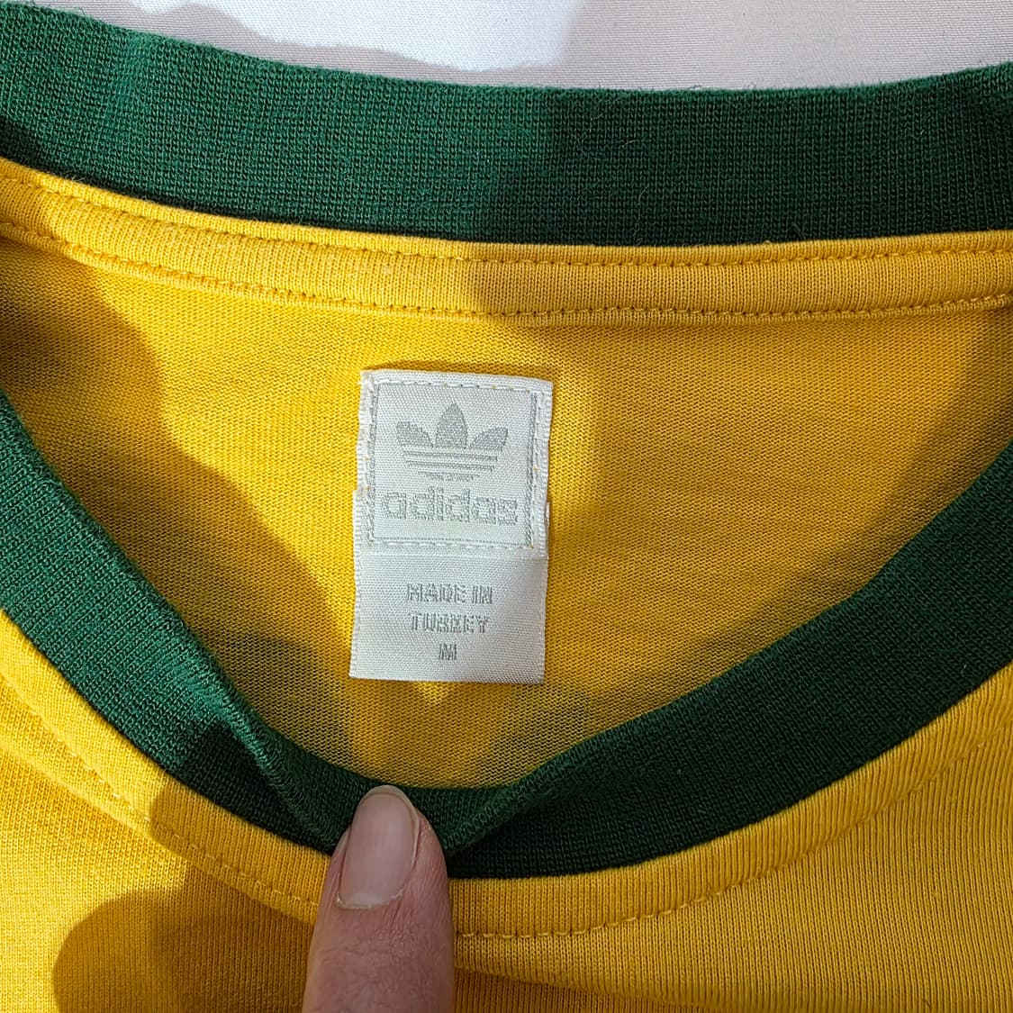 [M]아디다스 피파 브라질 반팔 링거티셔츠 상품이미지2