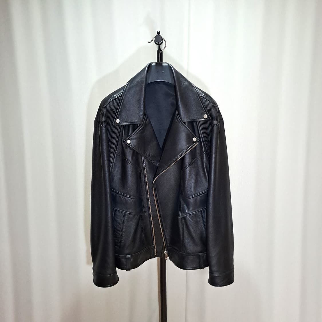 (택포) 메종미네드 오버핏 램스킨 자켓 L B693 상품이미지1