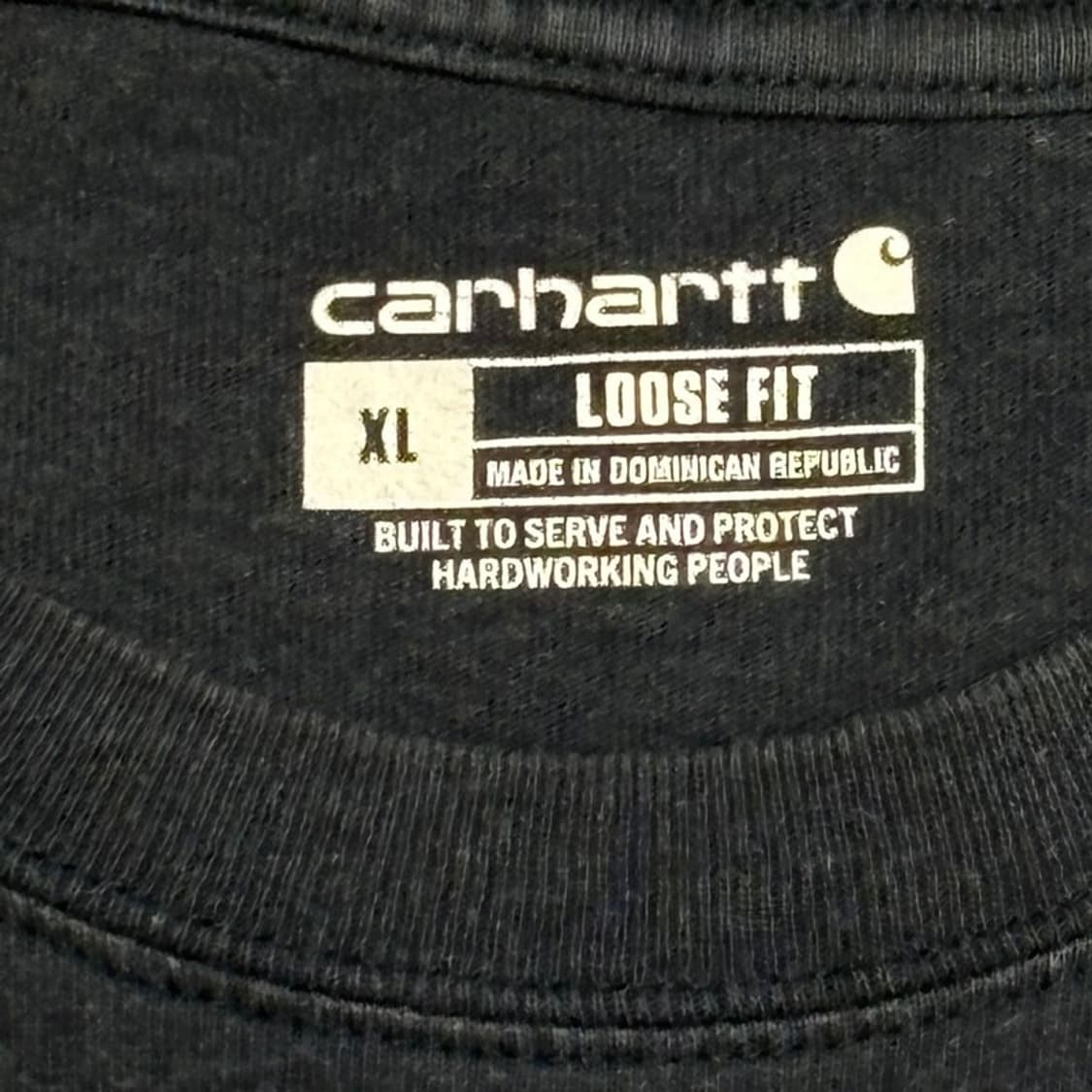 CARHARTT 포켓 반팔티 네이비 XL 상품이미지5
