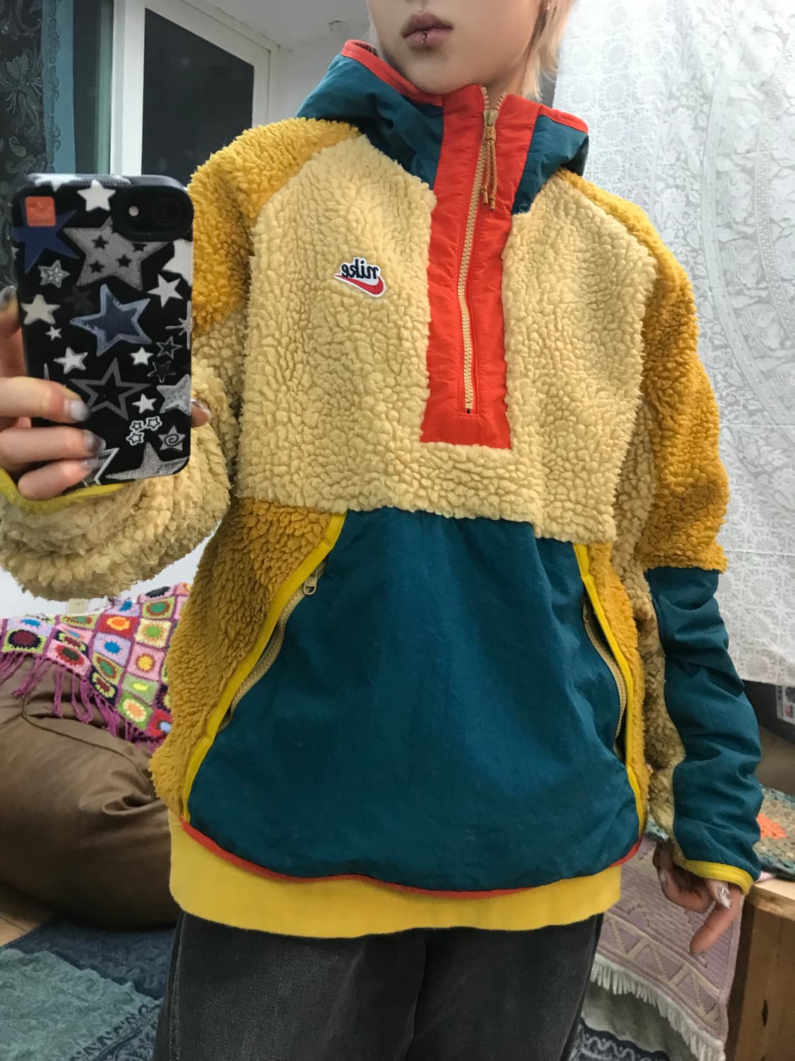 나이키 아노락 후리스 후드티  상품이미지2