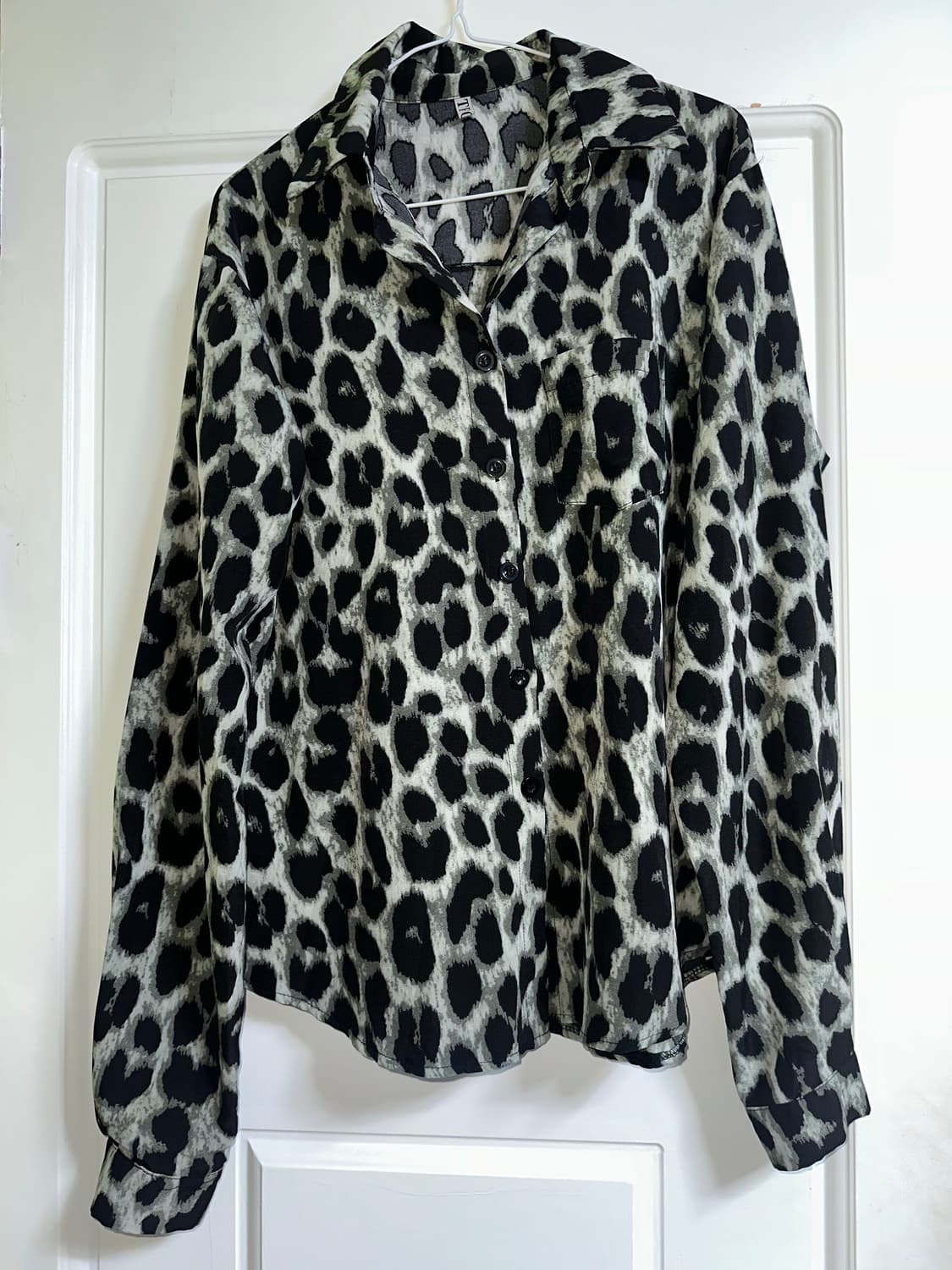 호피 오리엔탈 빈티지 블라우스 상품이미지1